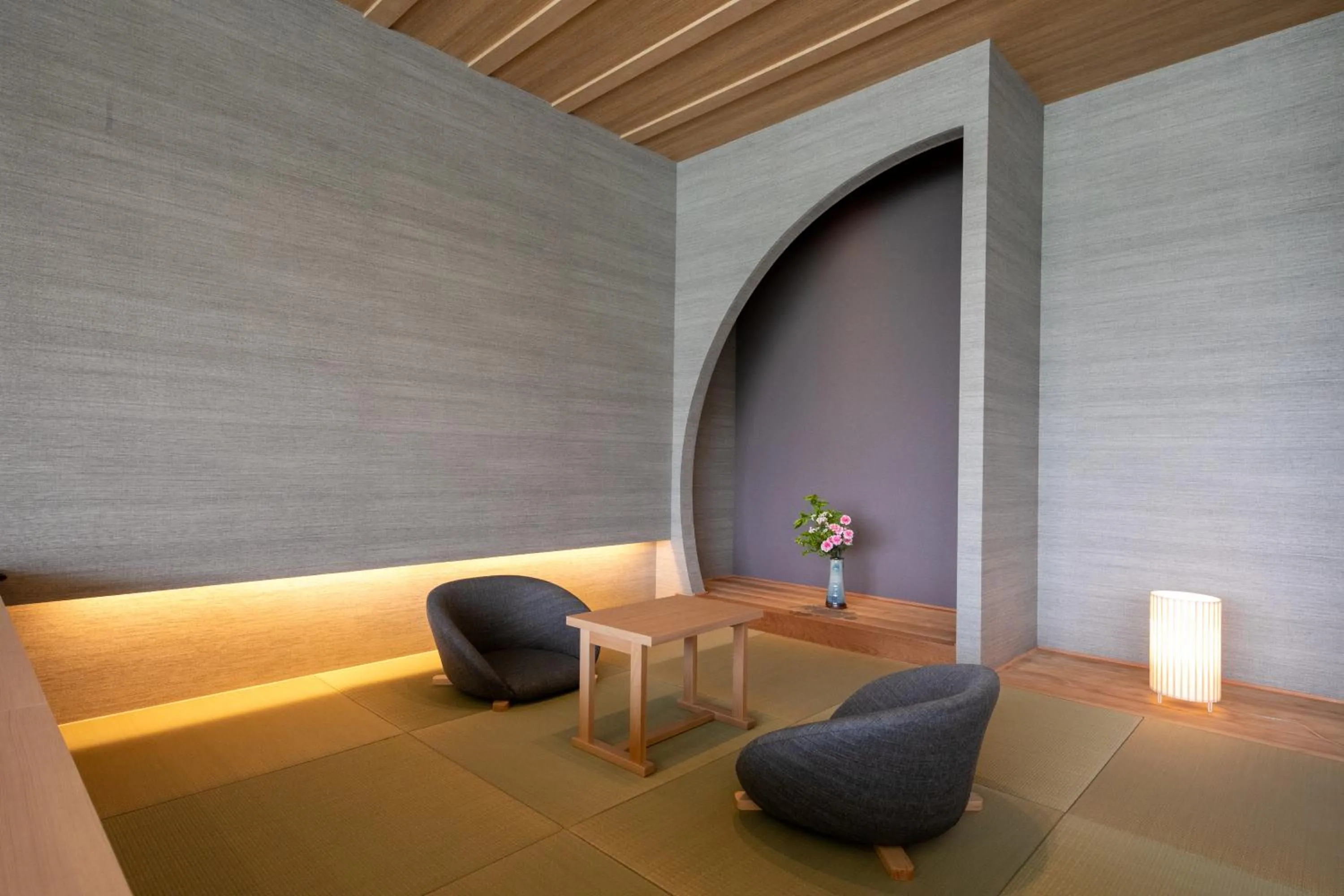 Living room in Hitoyoshi Onsen Nabeya