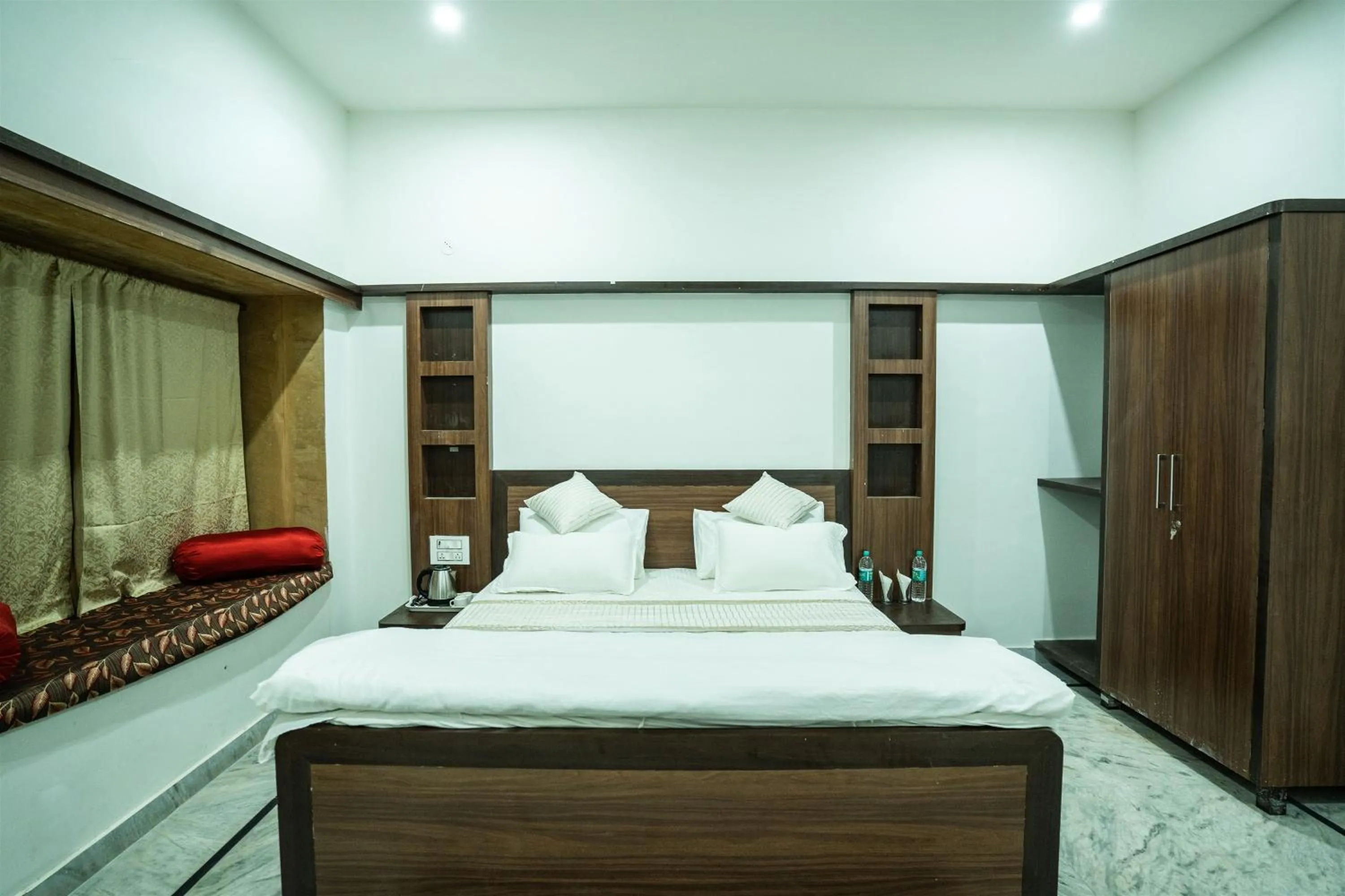 Bedroom, Bed in sand castle resort