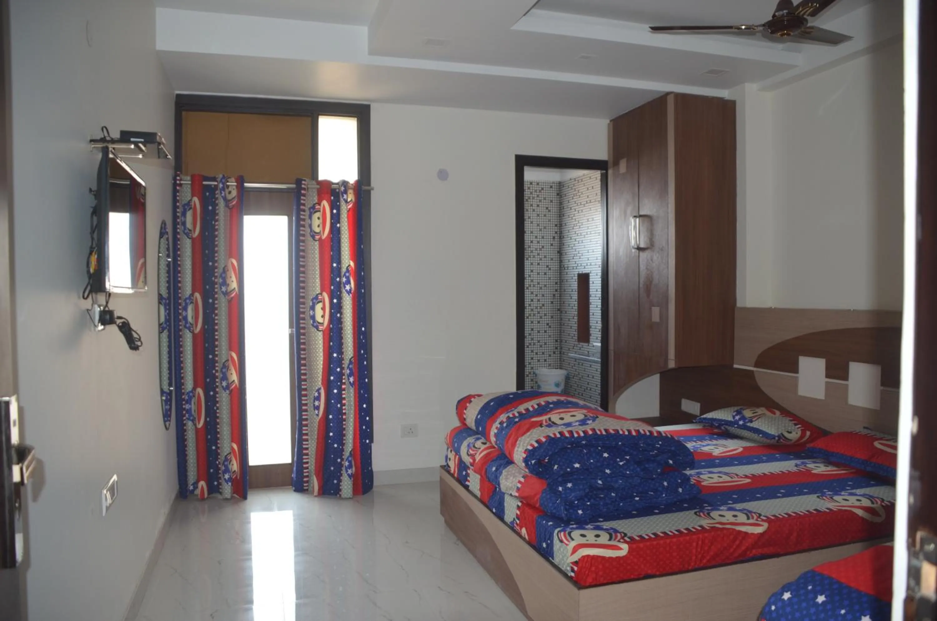 Bedroom, Bed in Goel Residency