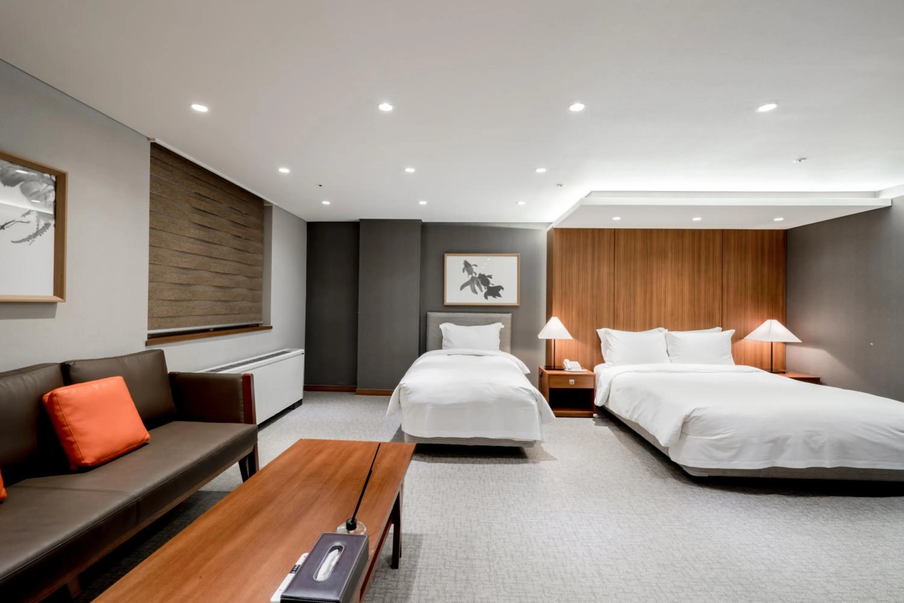 Bed in Oriens Hotel & Residences Myeongdong