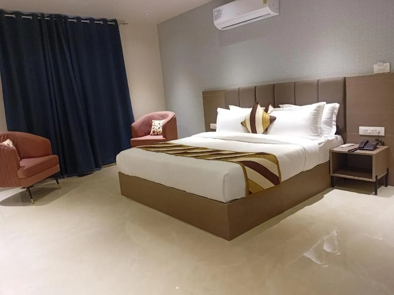 Photo of the whole room, Bed in Hotel shree ji inn