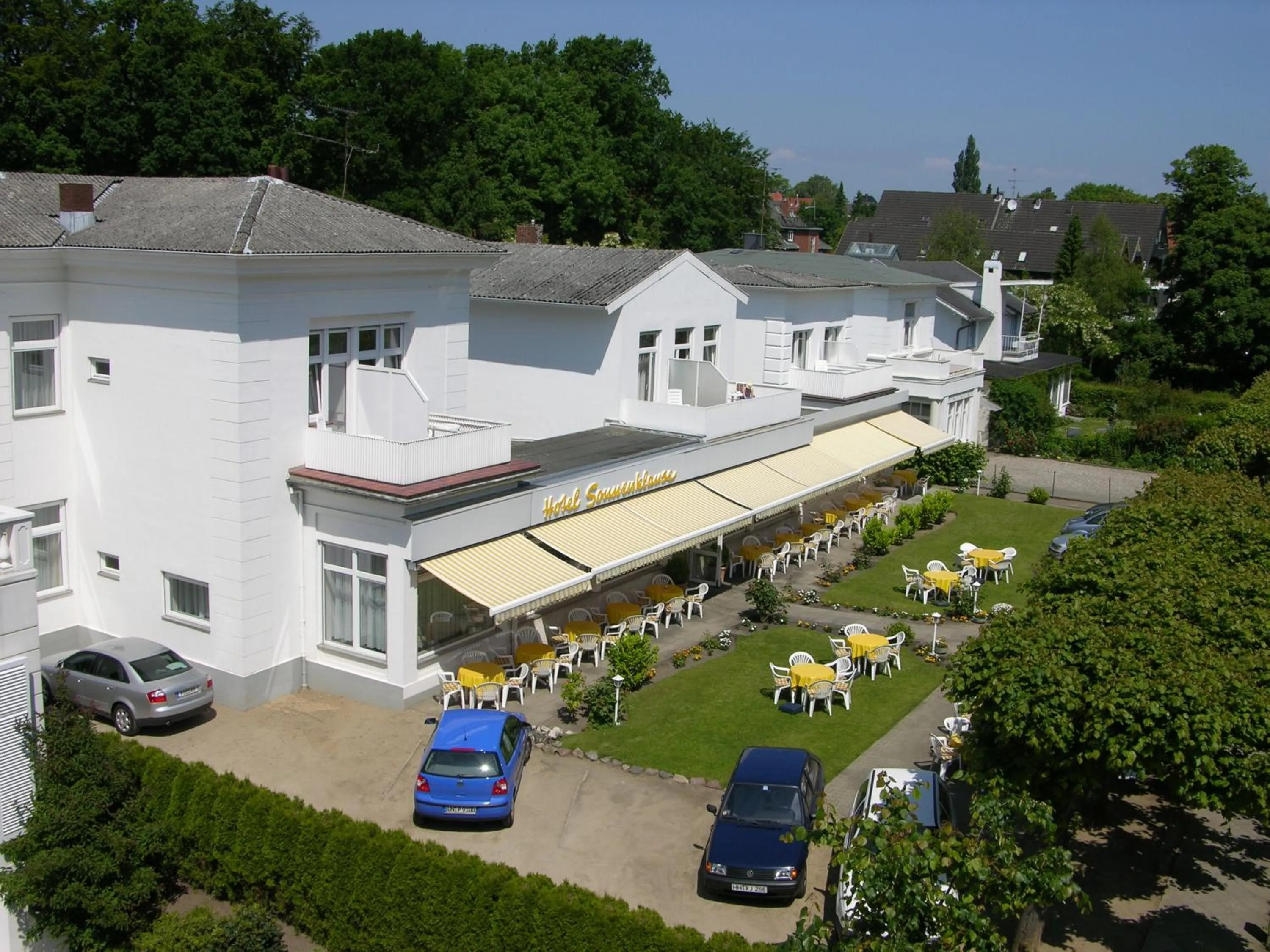 Bird's eye view in Hotel Sonnenklause