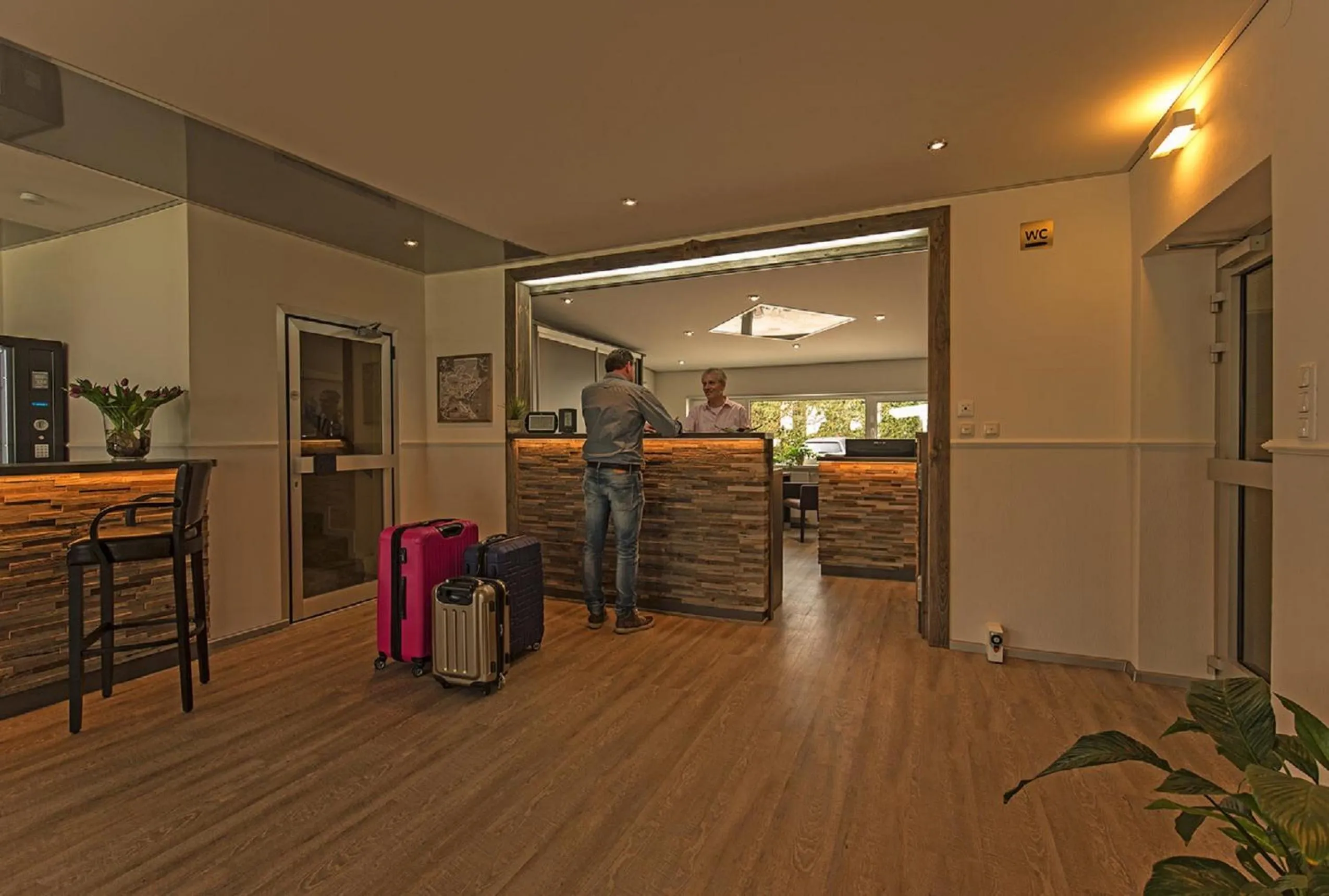 Lobby or reception in Hotel Sonnenklause