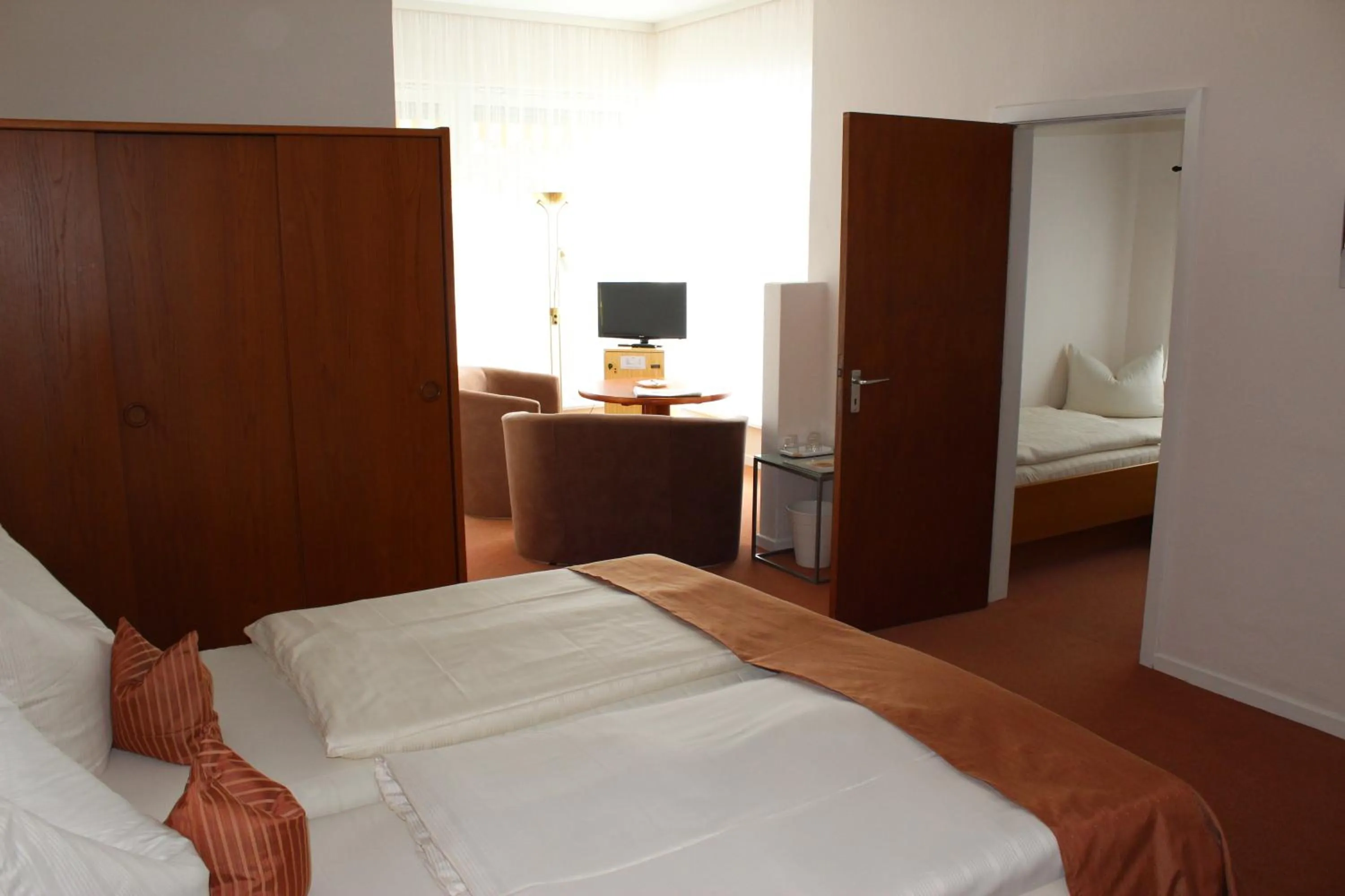 Photo of the whole room, Bed in Hotel Sonnenklause