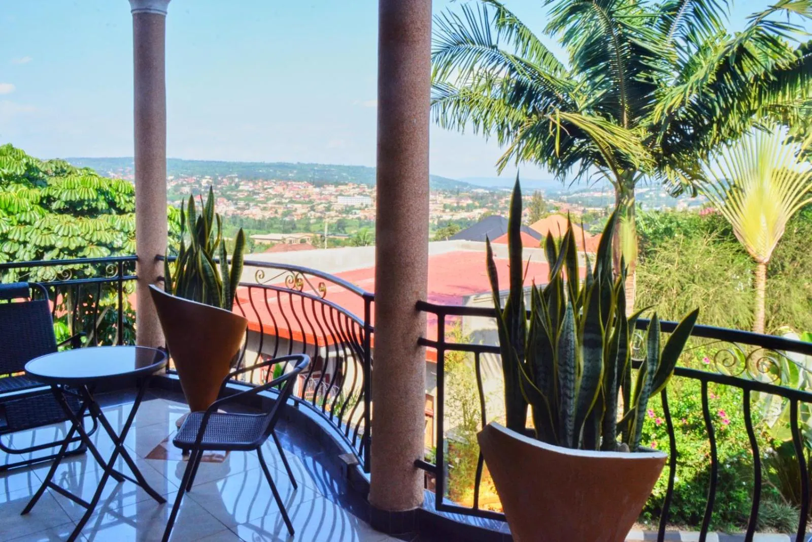 Balcony/Terrace in Umugano Villa