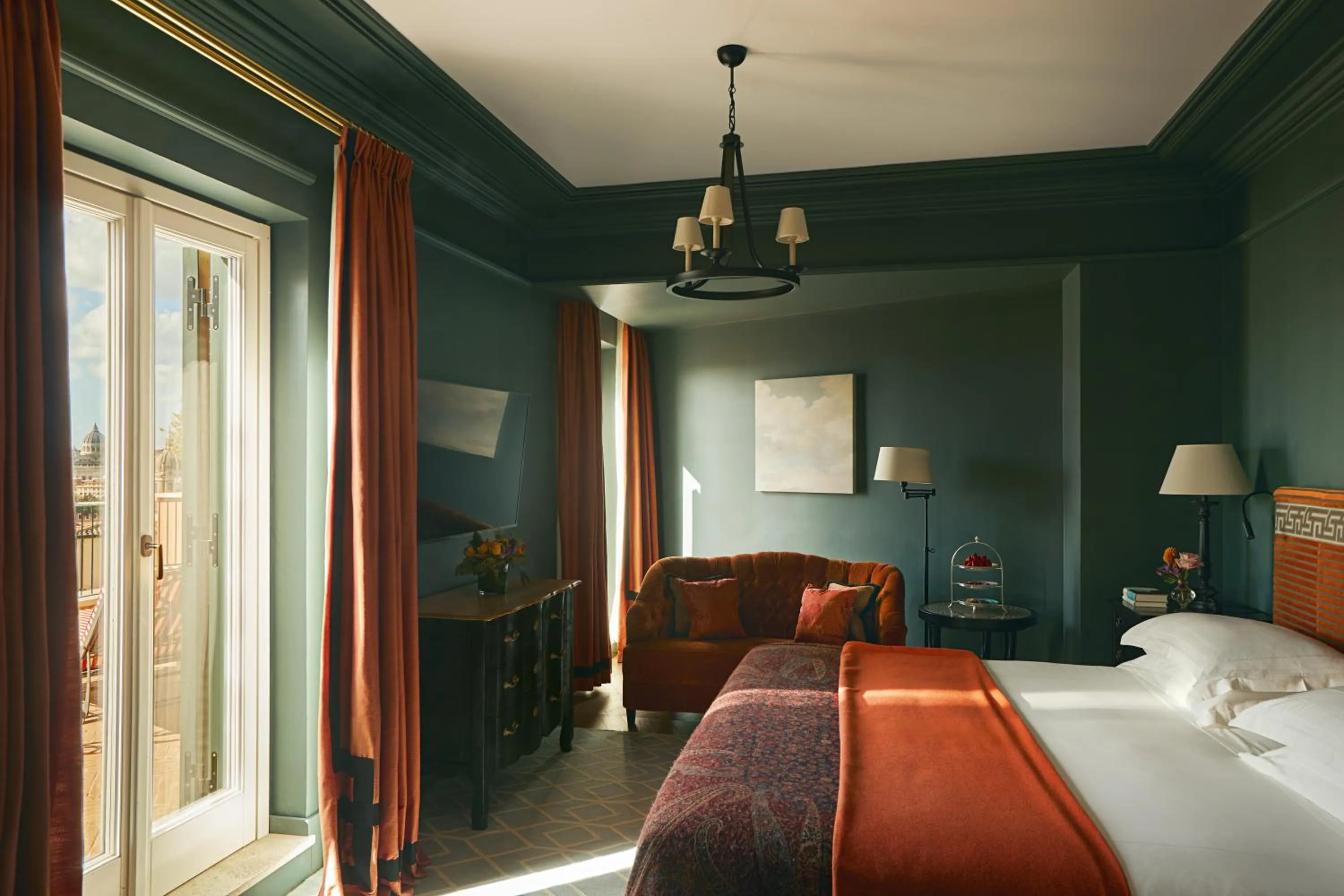 Bed in Rocco Forte Hotel De La Ville