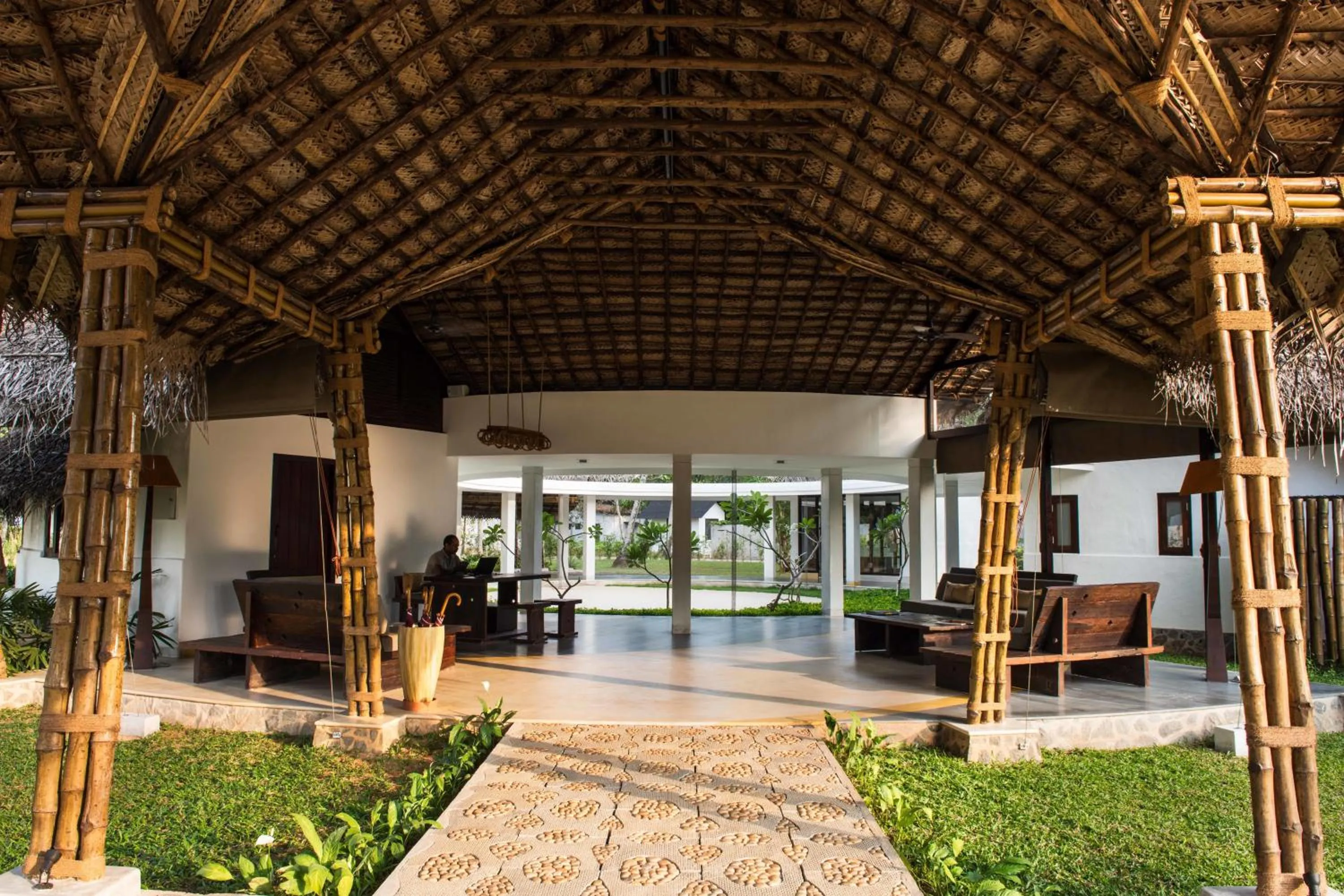 Decorative detail in Xandari Pearl Beach Resort