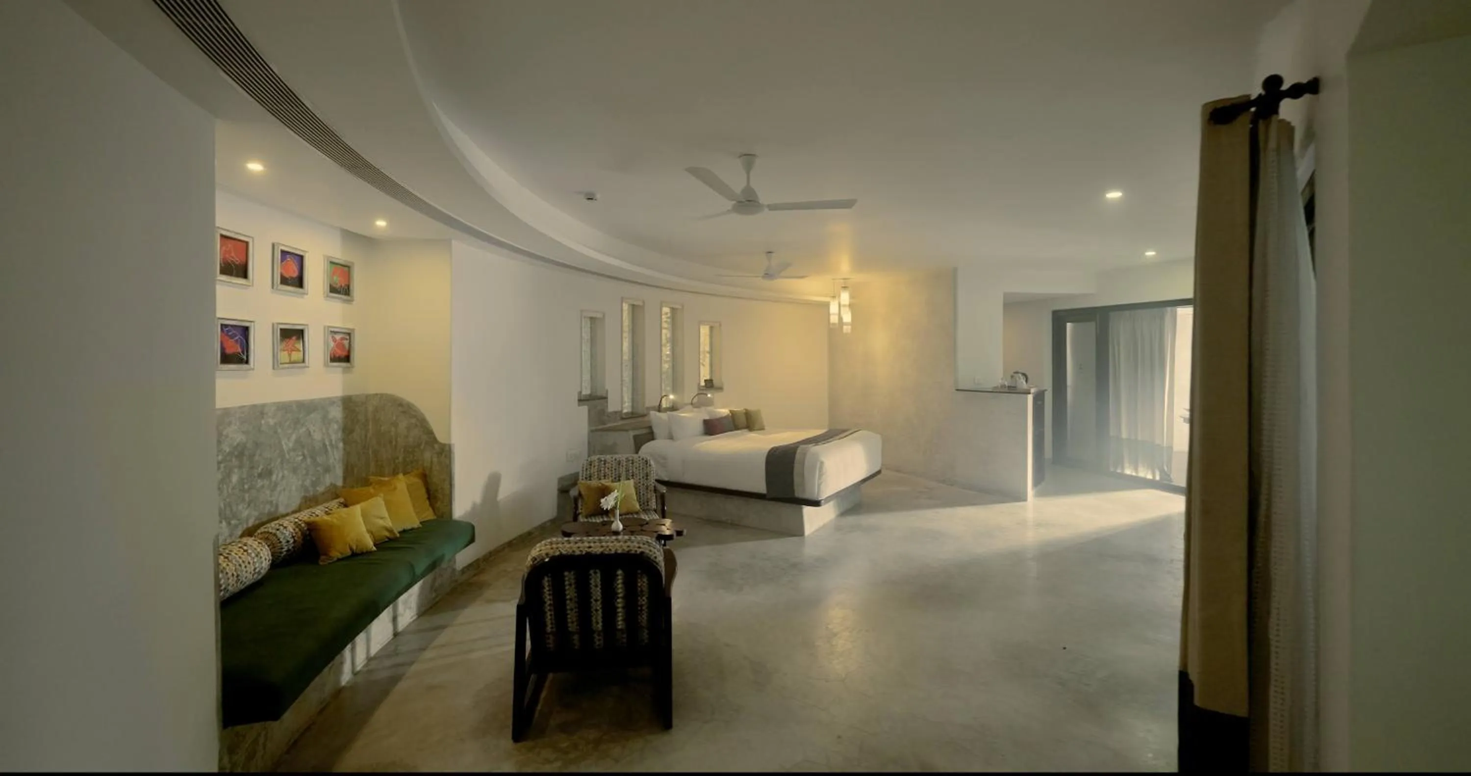 Bed in Xandari Pearl Beach Resort