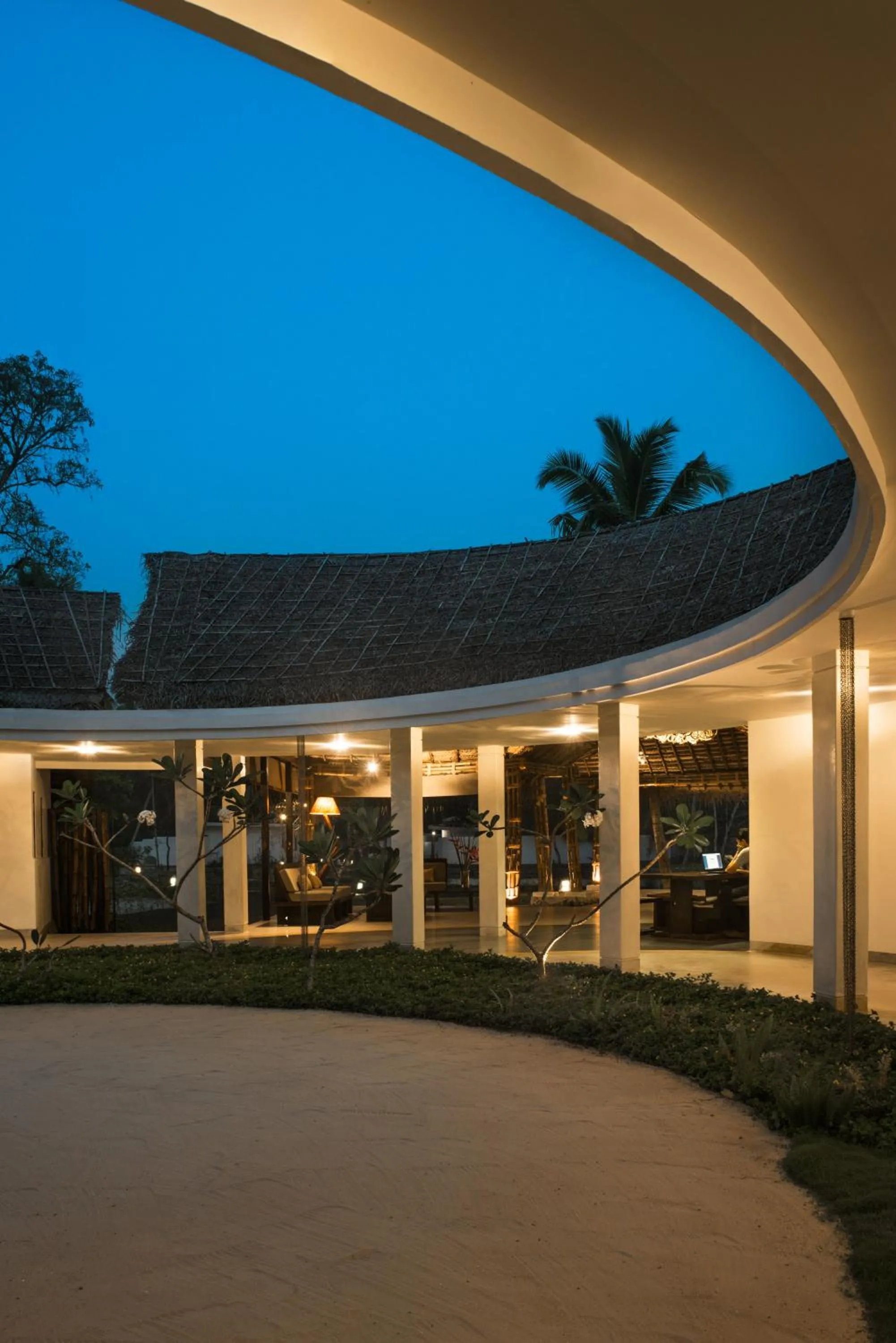 Decorative detail in Xandari Pearl Beach Resort