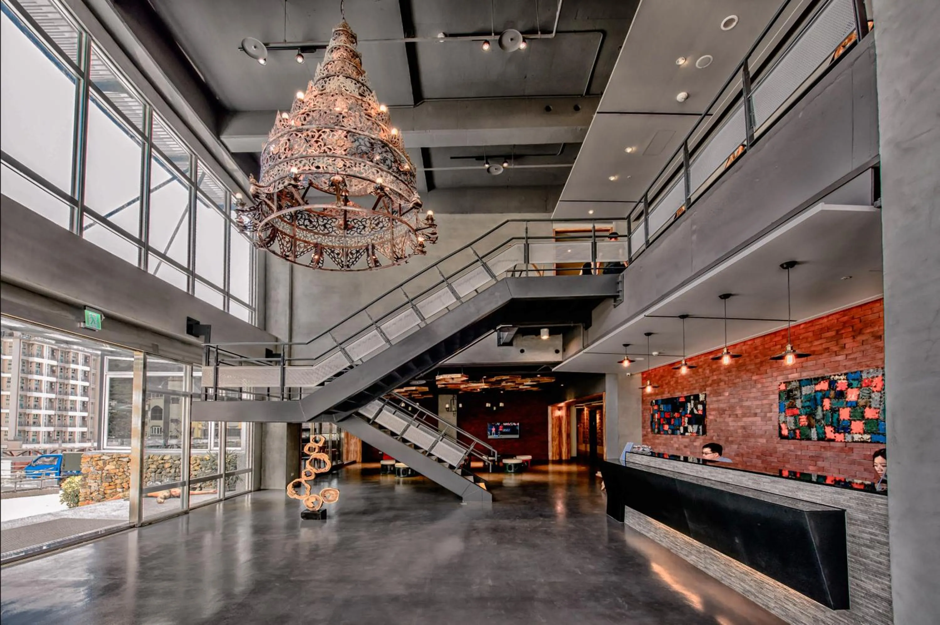 Lobby or reception in No. 9 Hotel