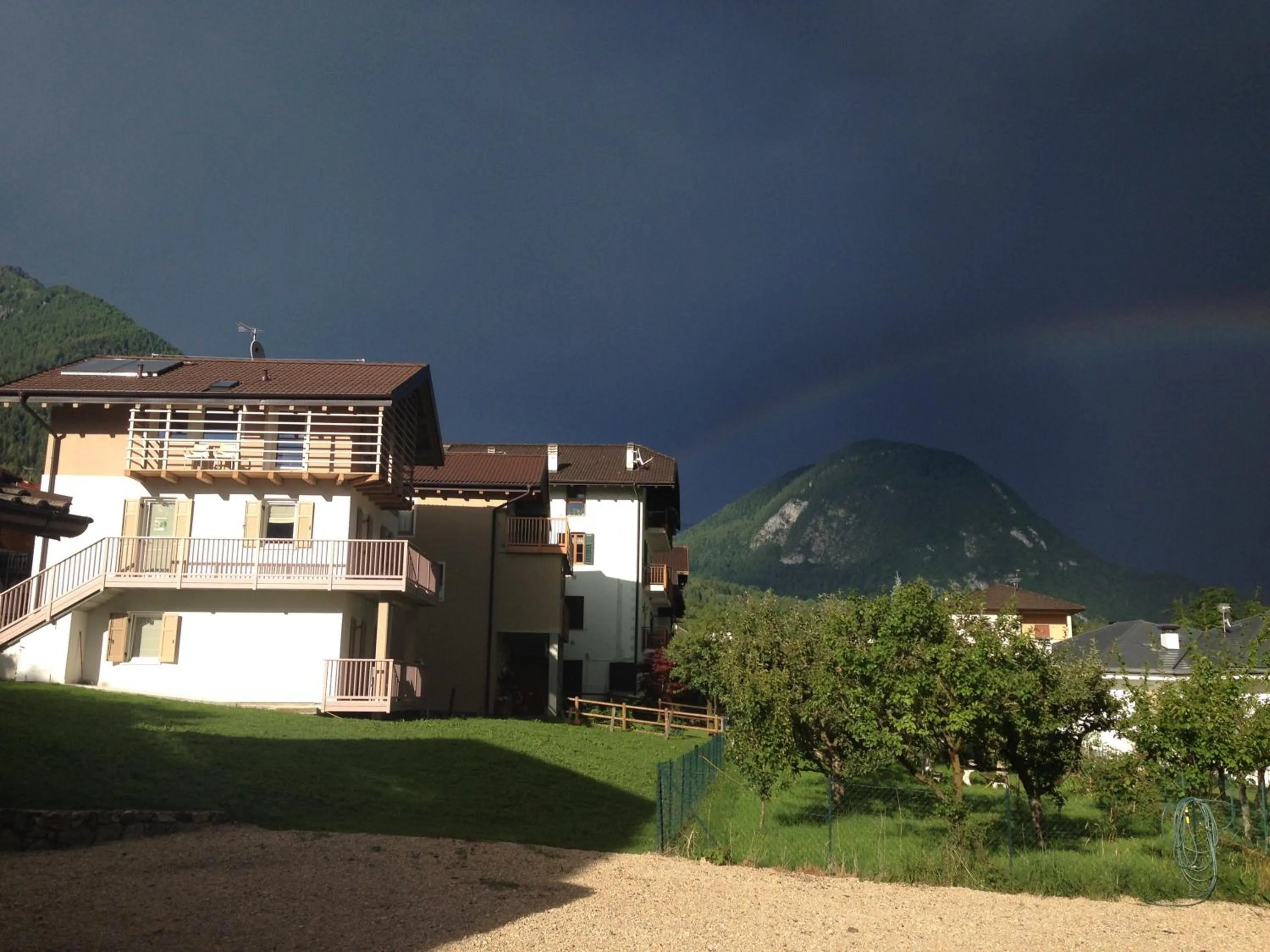 Garden in B&B Il Piccolo Principe room and breakfast