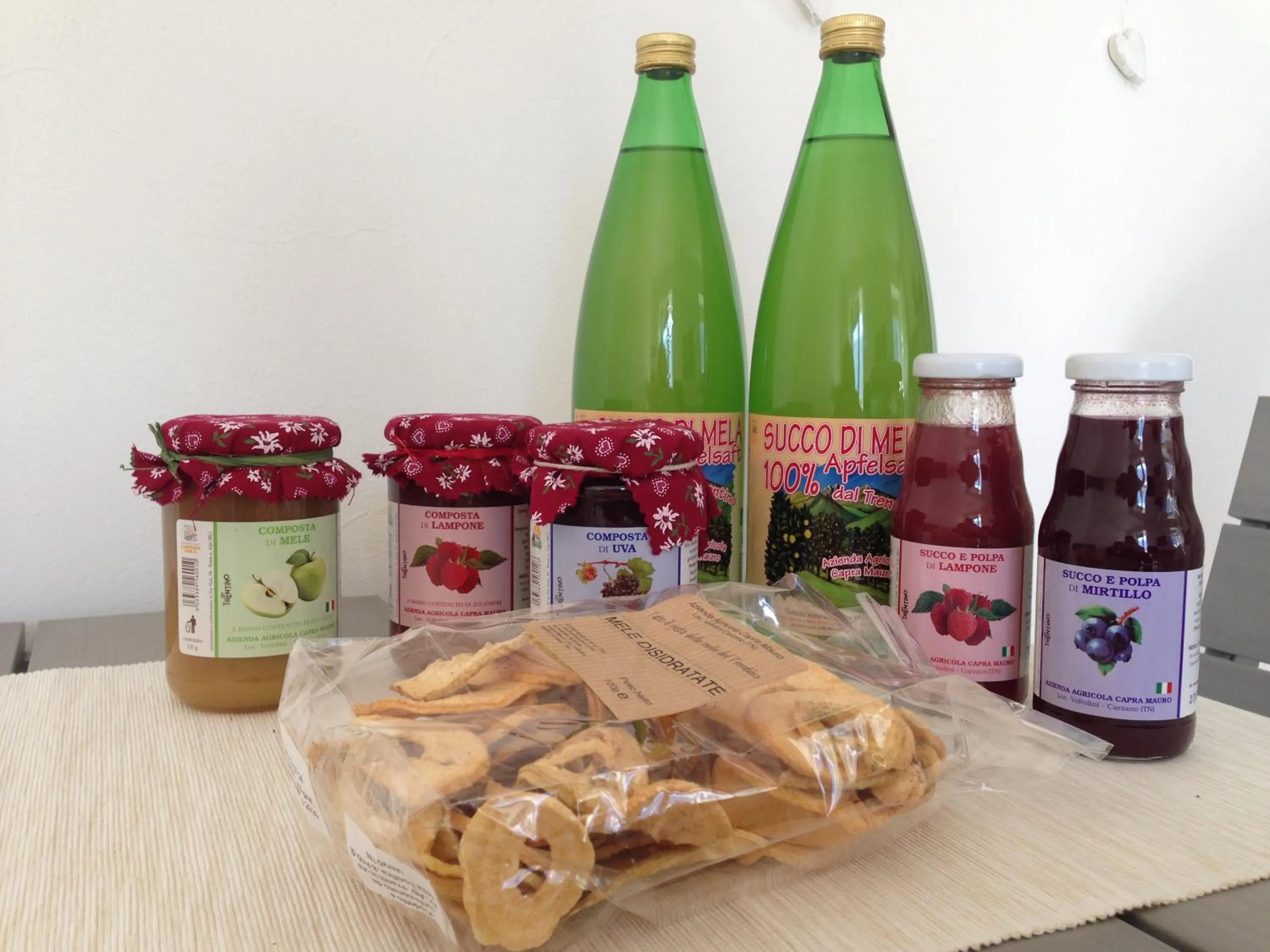 Food and drinks in B&B Il Piccolo Principe room and breakfast