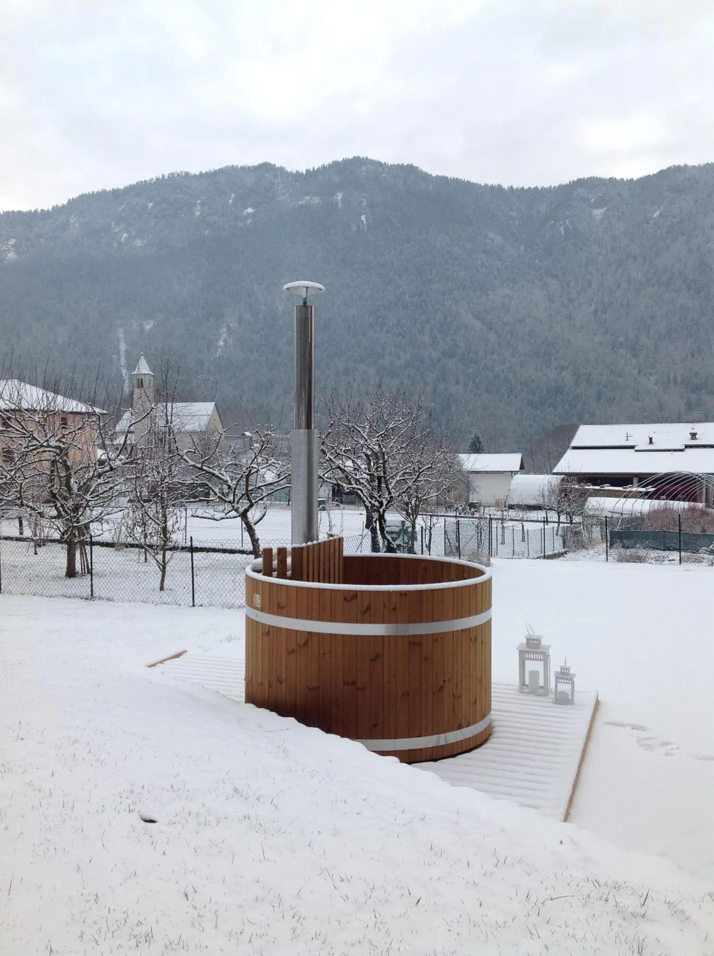 Garden in B&B Il Piccolo Principe room and breakfast