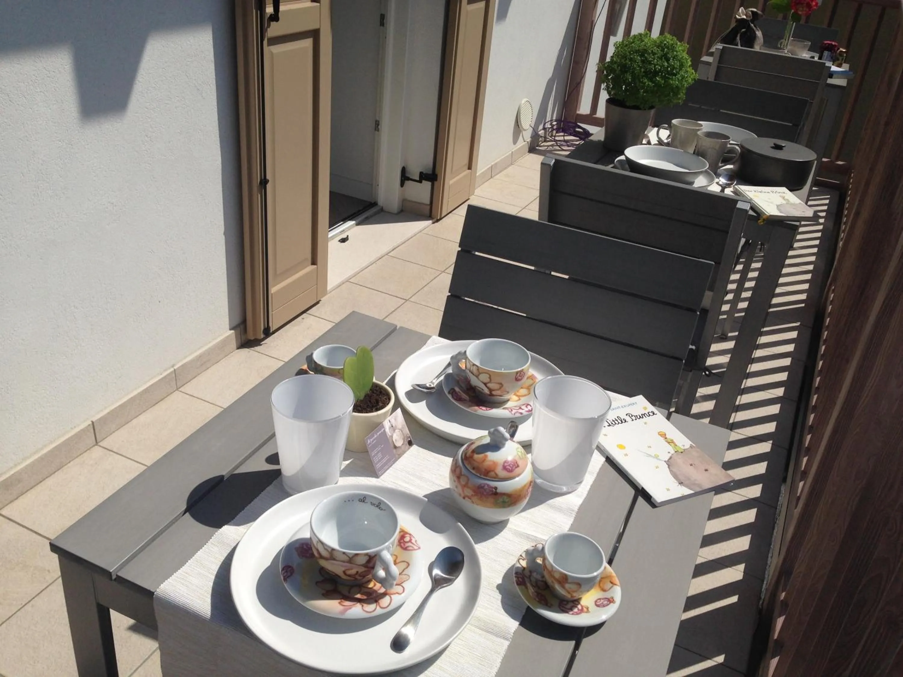 Balcony/Terrace in B&B Il Piccolo Principe room and breakfast