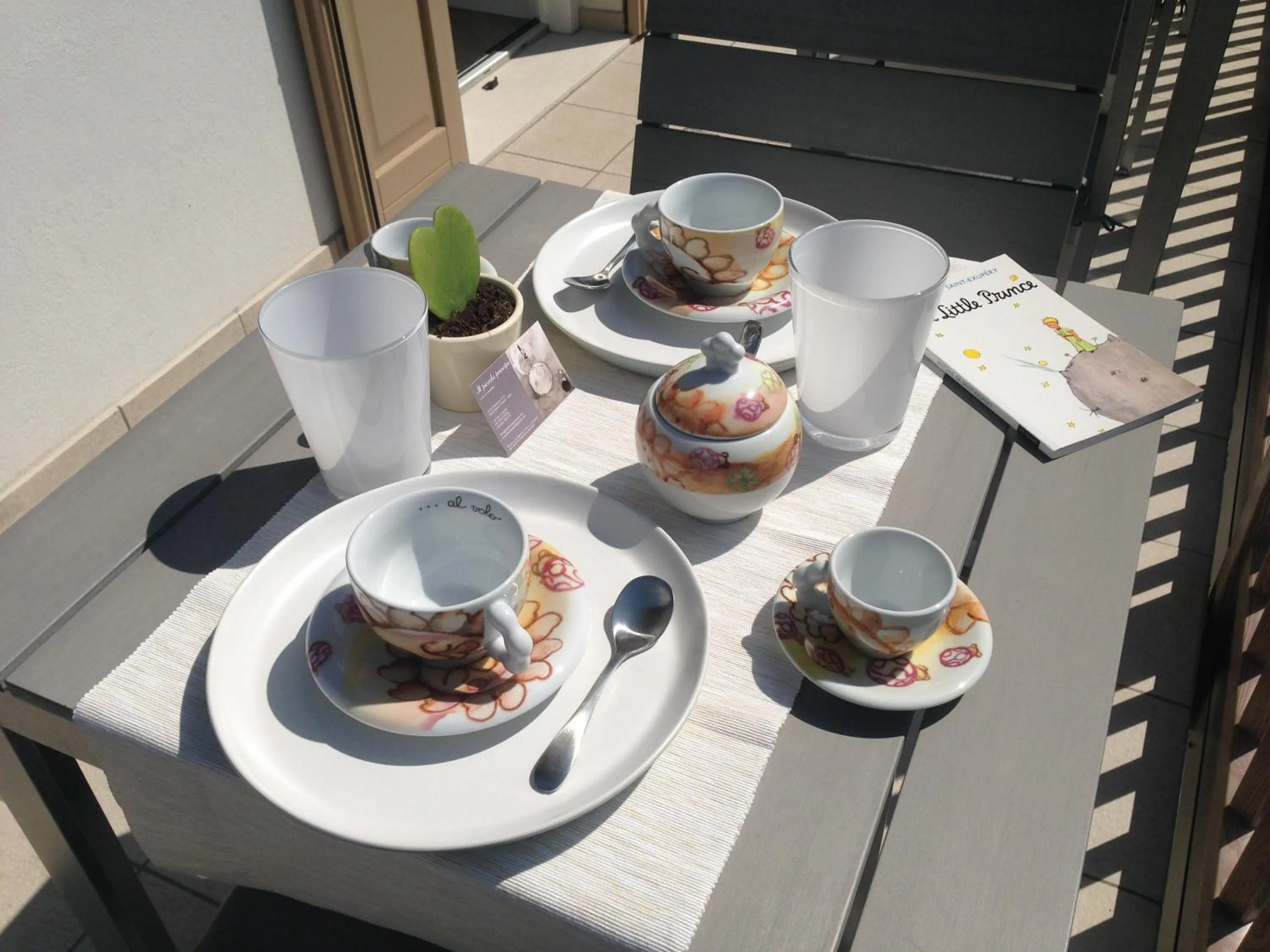 Balcony/Terrace in B&B Il Piccolo Principe room and breakfast