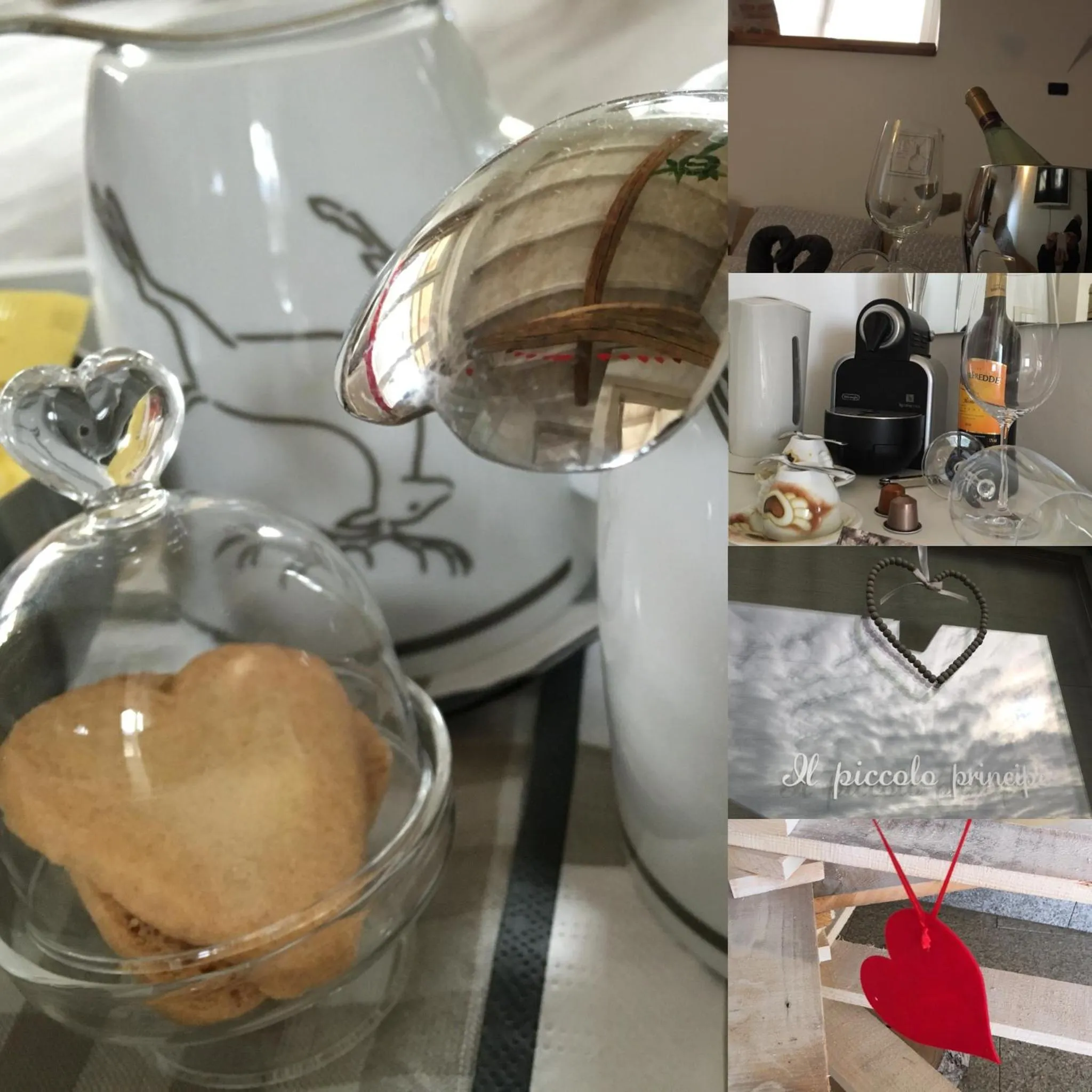 Coffee/tea facilities in B&B Il Piccolo Principe room and breakfast