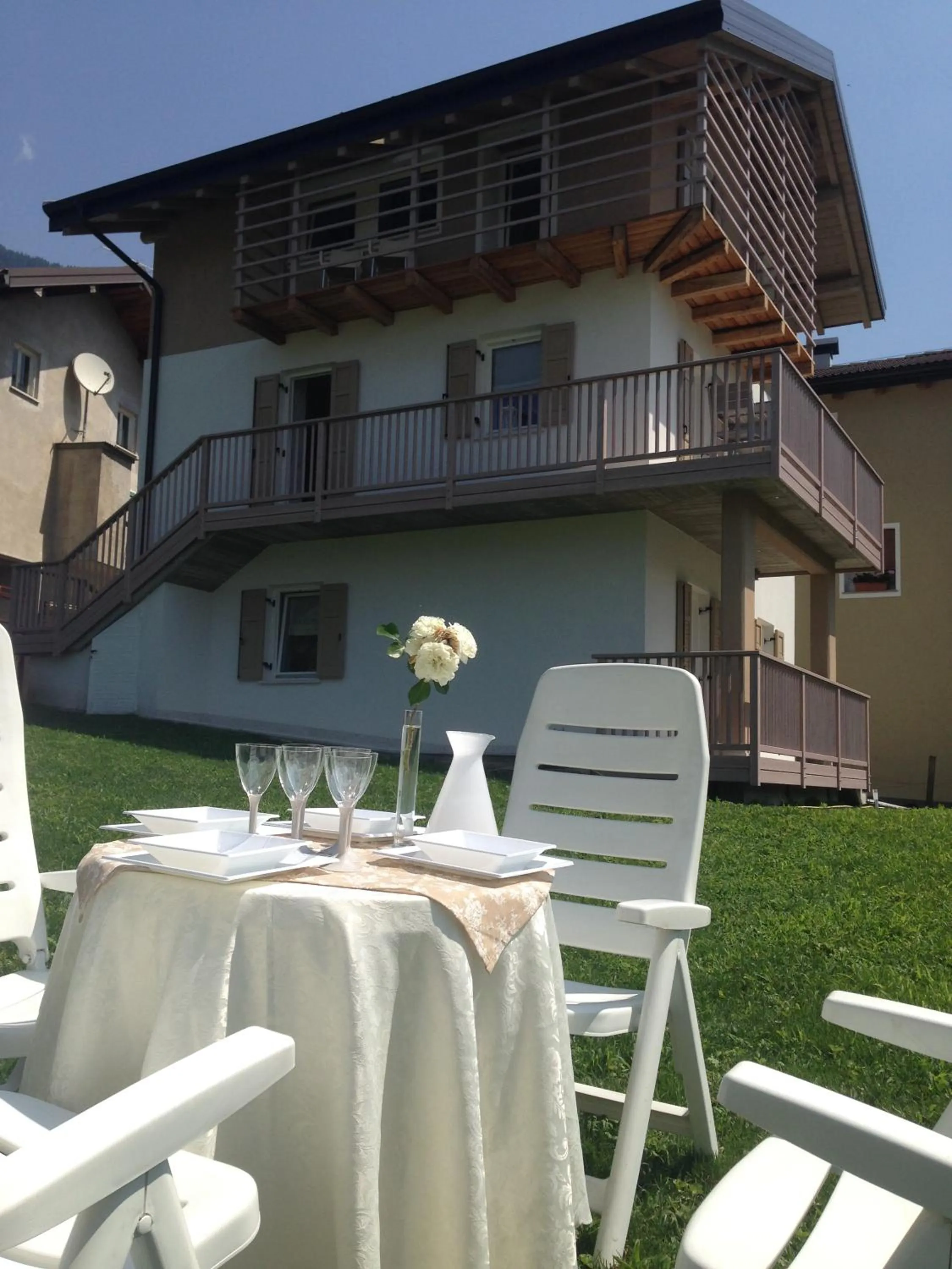 Garden in B&B Il Piccolo Principe room and breakfast