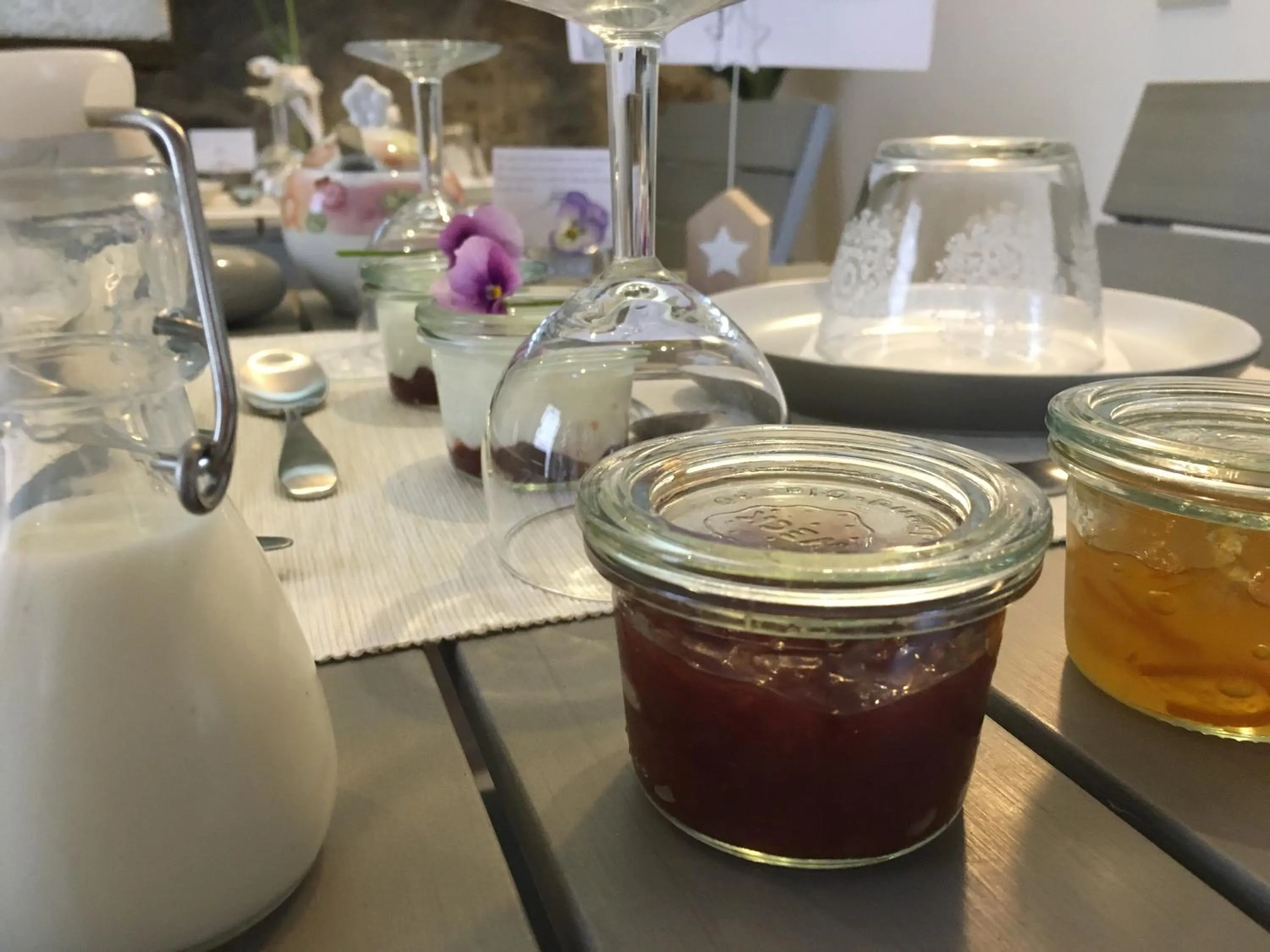 Food and drinks in B&B Il Piccolo Principe room and breakfast