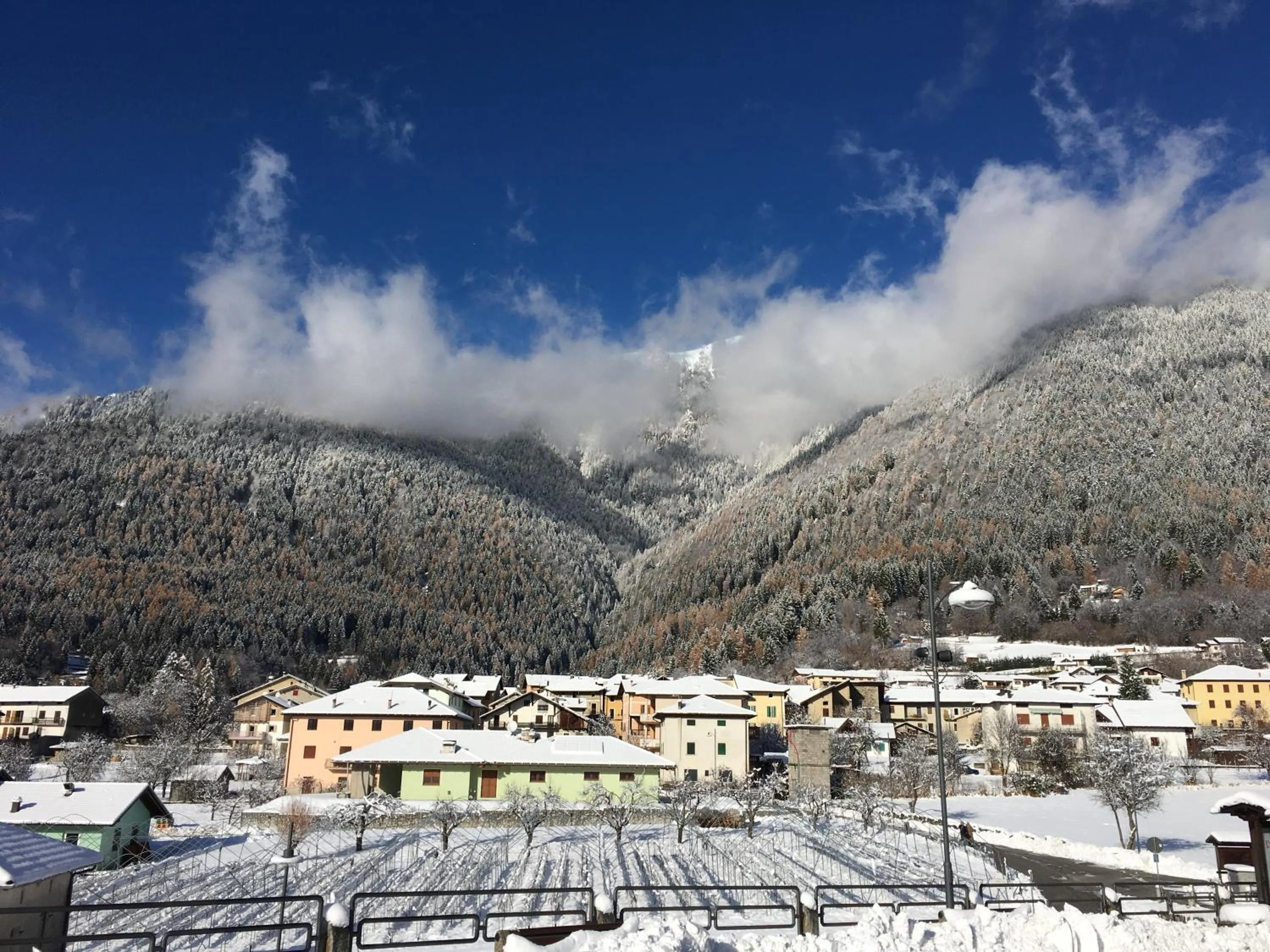 Mountain view in B&B Il Piccolo Principe room and breakfast