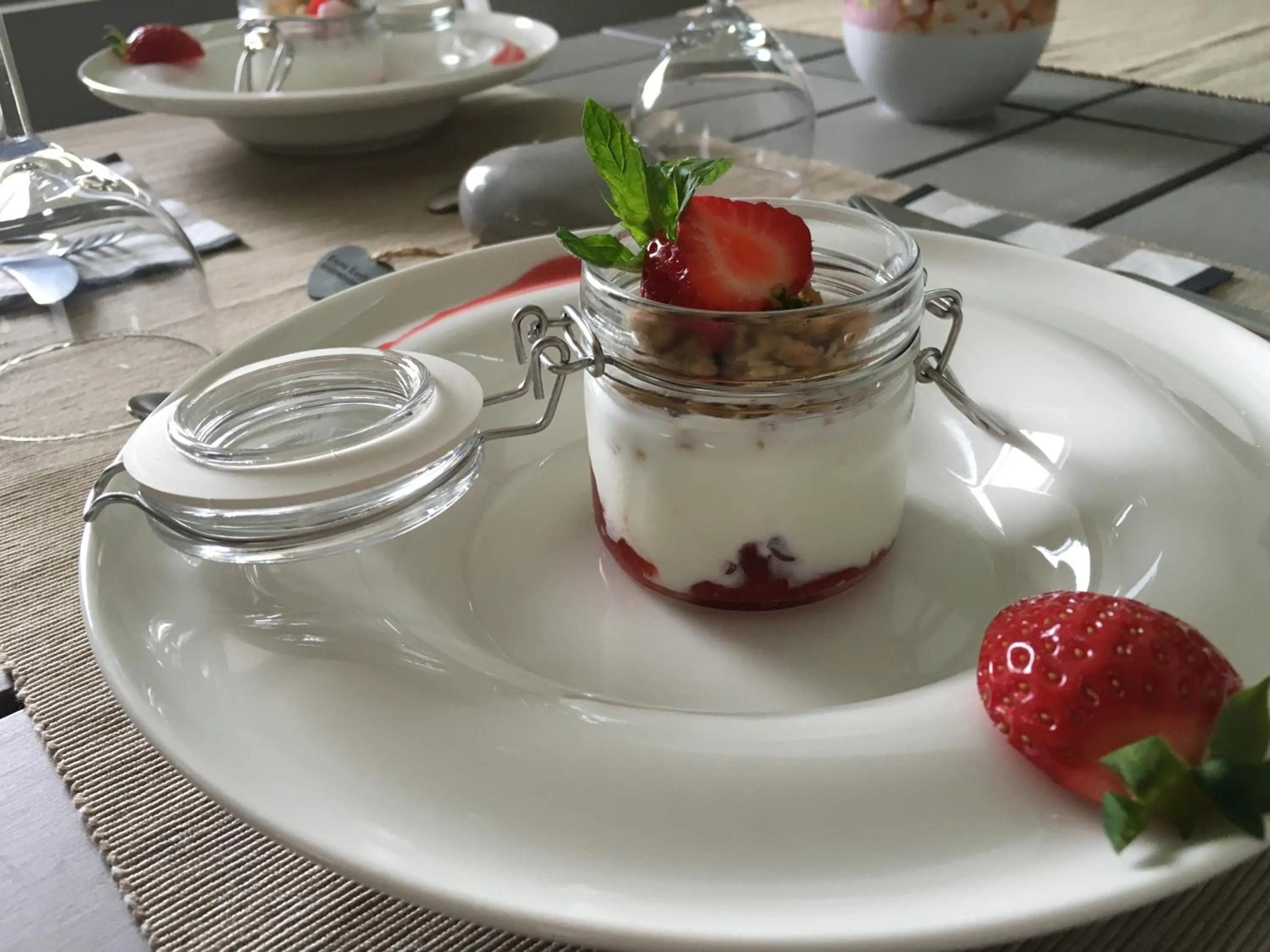 Italian breakfast in B&B Il Piccolo Principe room and breakfast