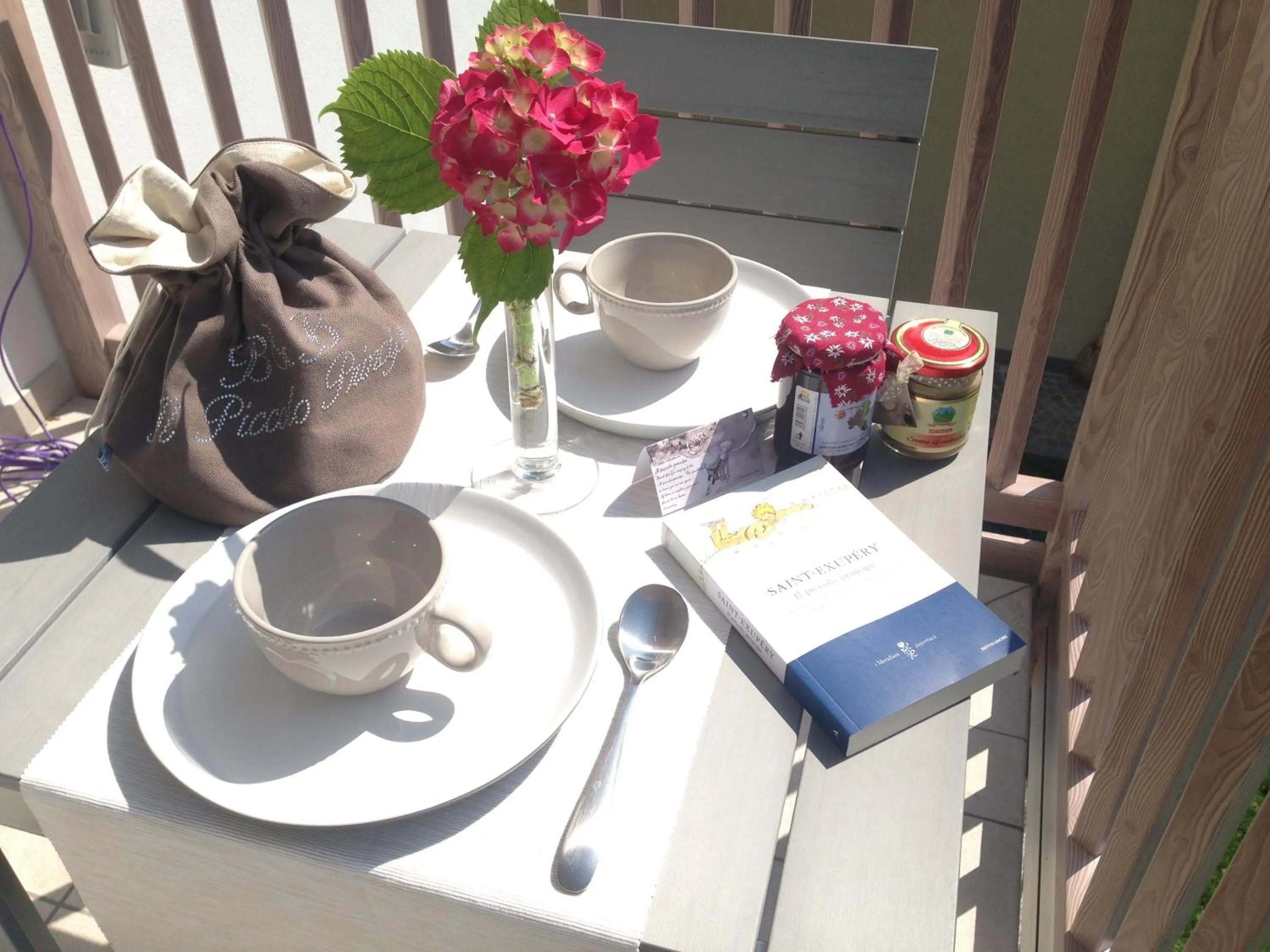 Balcony/Terrace in B&B Il Piccolo Principe room and breakfast