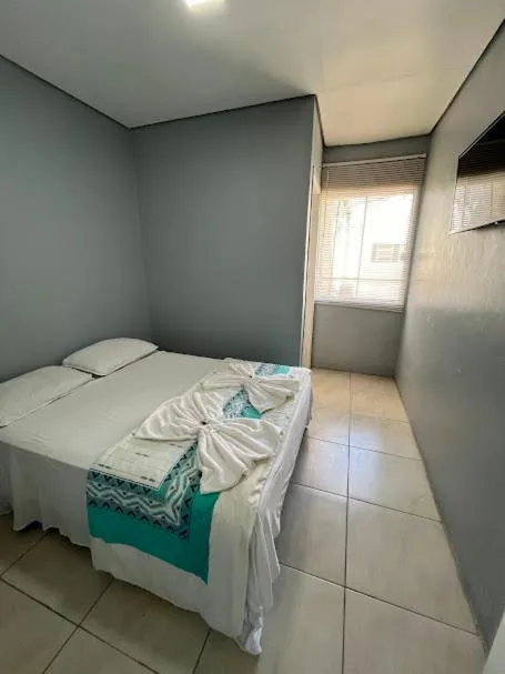 Bed in Hotel Caçula Do Pampa
