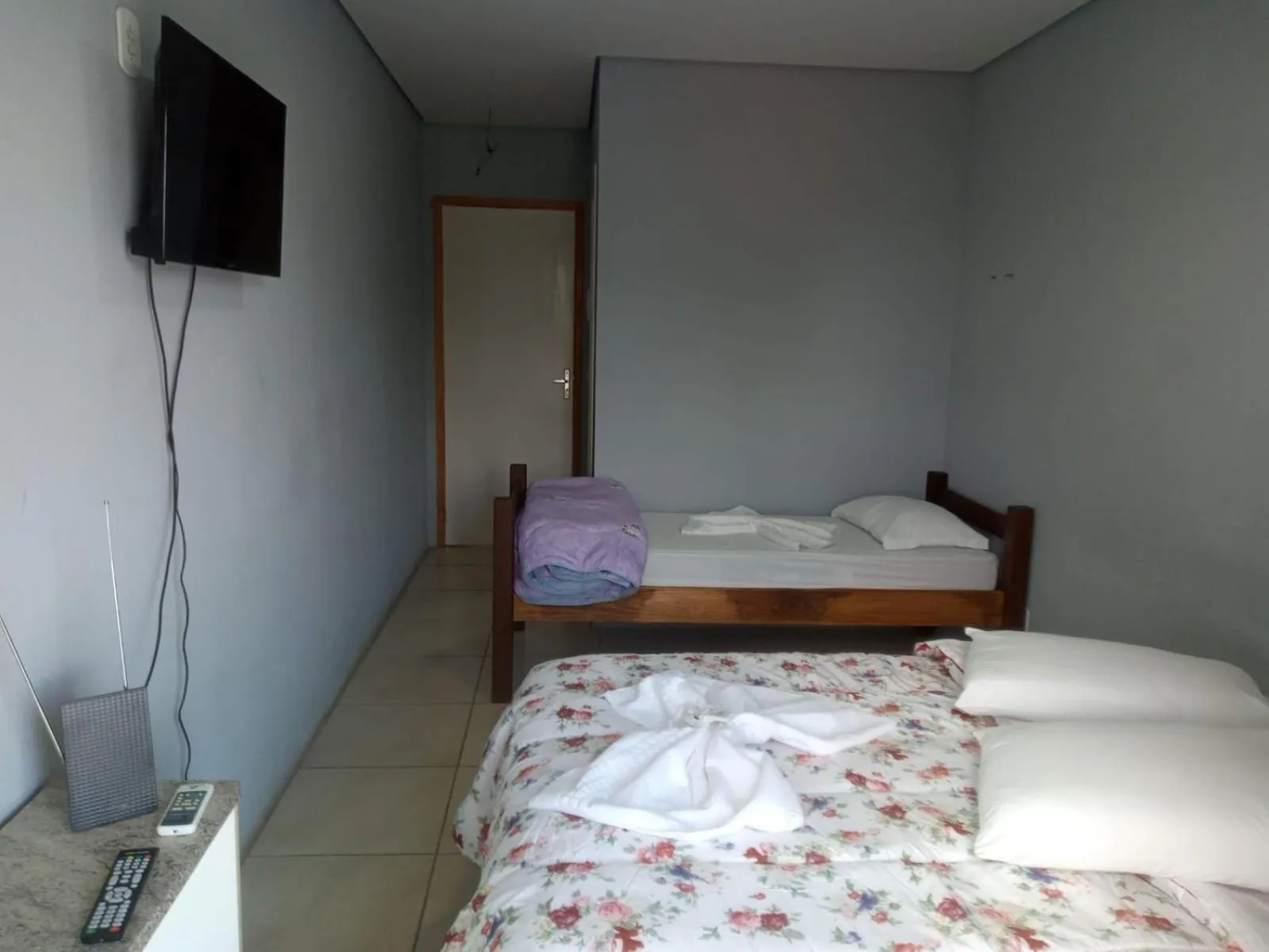 Bed in Hotel Caçula Do Pampa