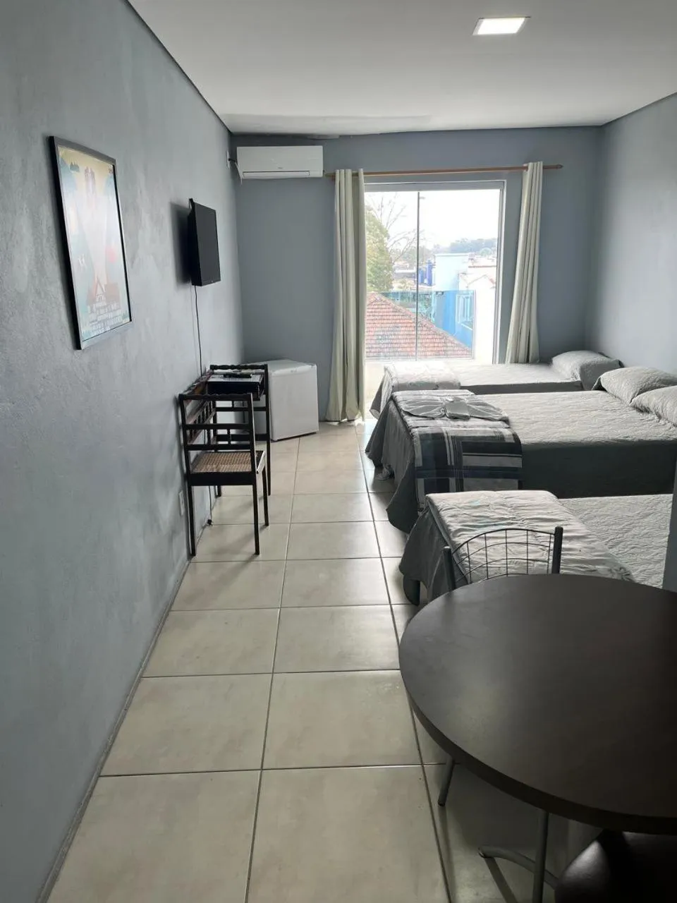 Bed in Hotel Caçula Do Pampa