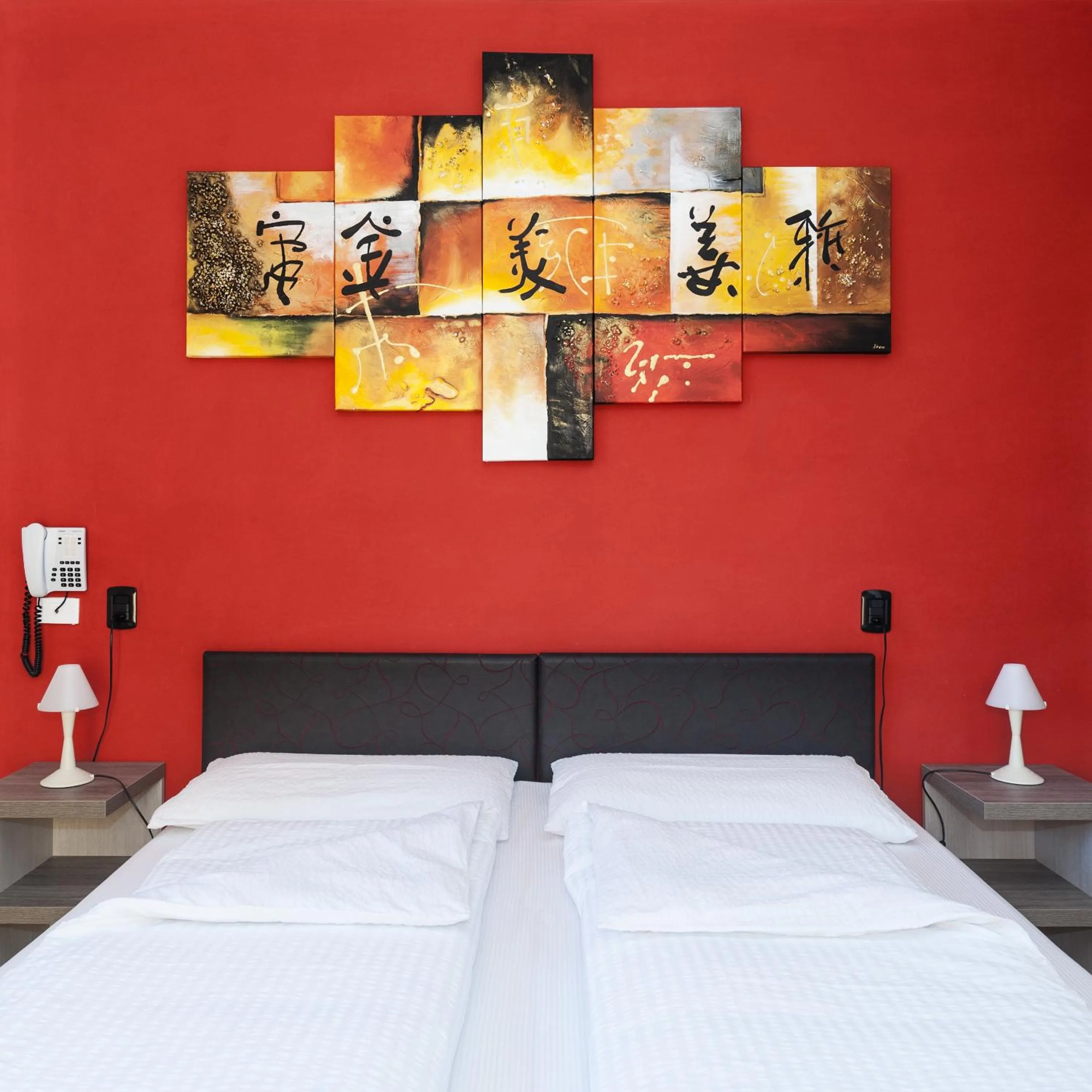 Bedroom, Bed in Hotel Garni Ischia