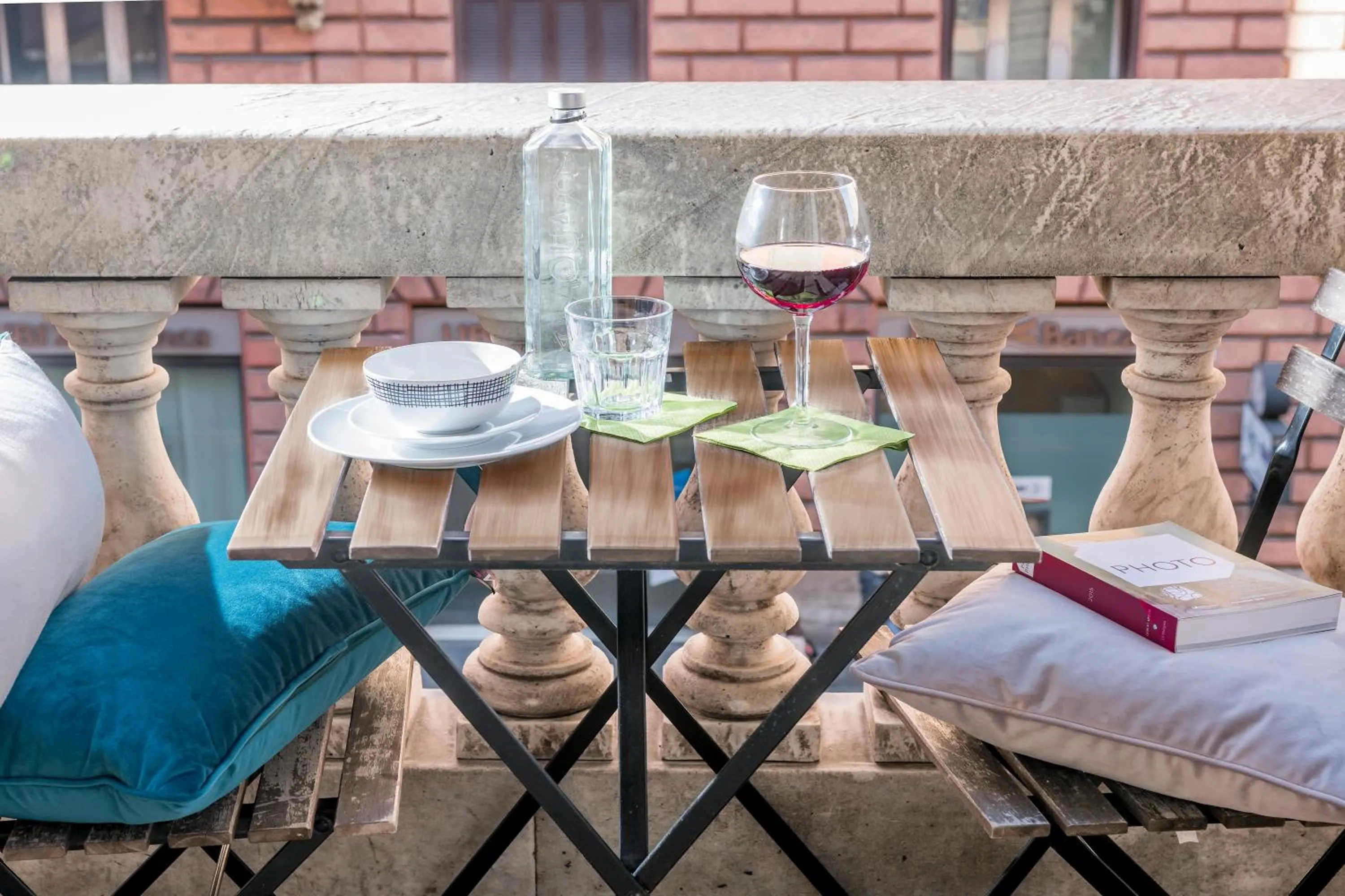 Balcony/Terrace in Boutique Hotel Atelier '800