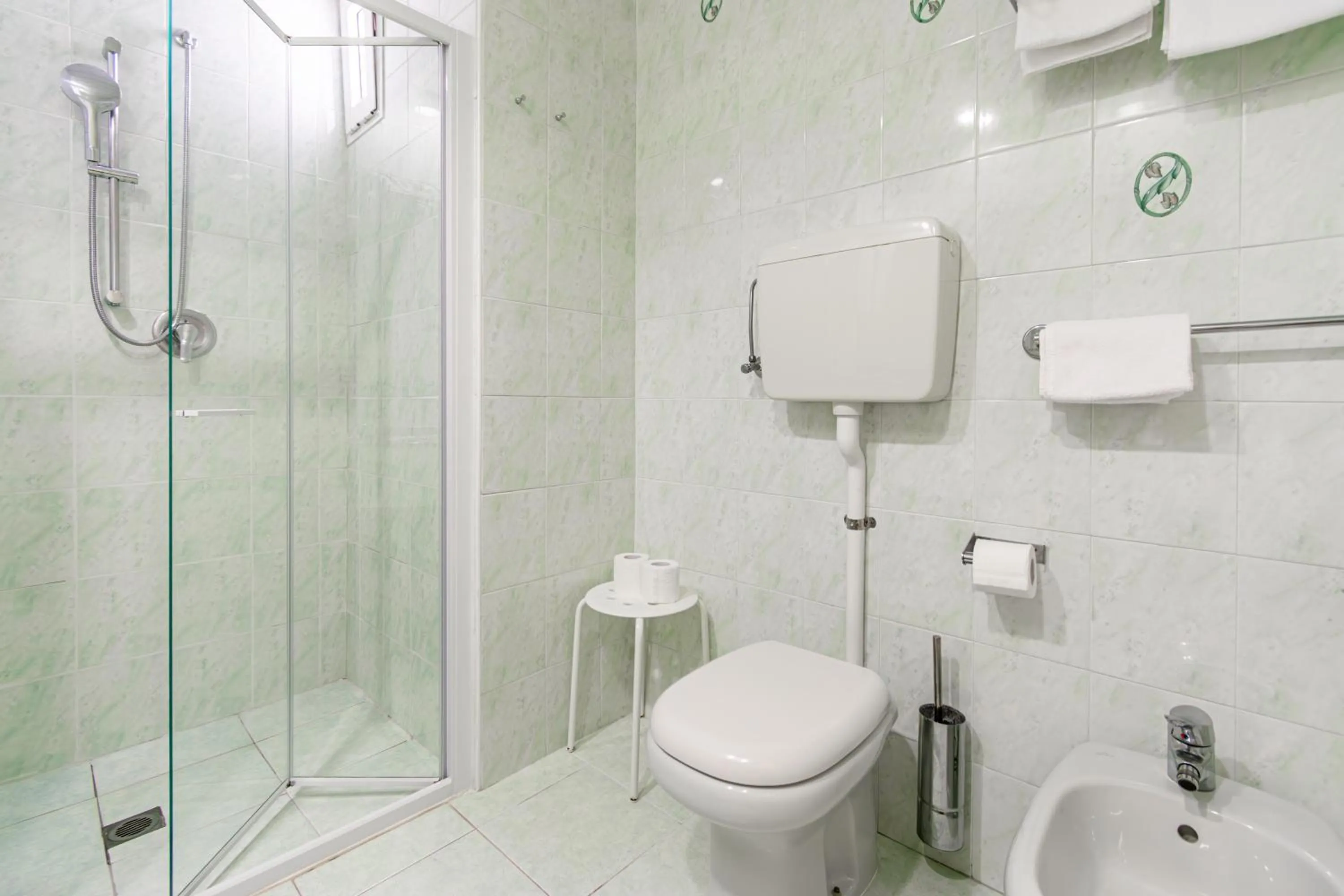 Bathroom in Hotel Losanna