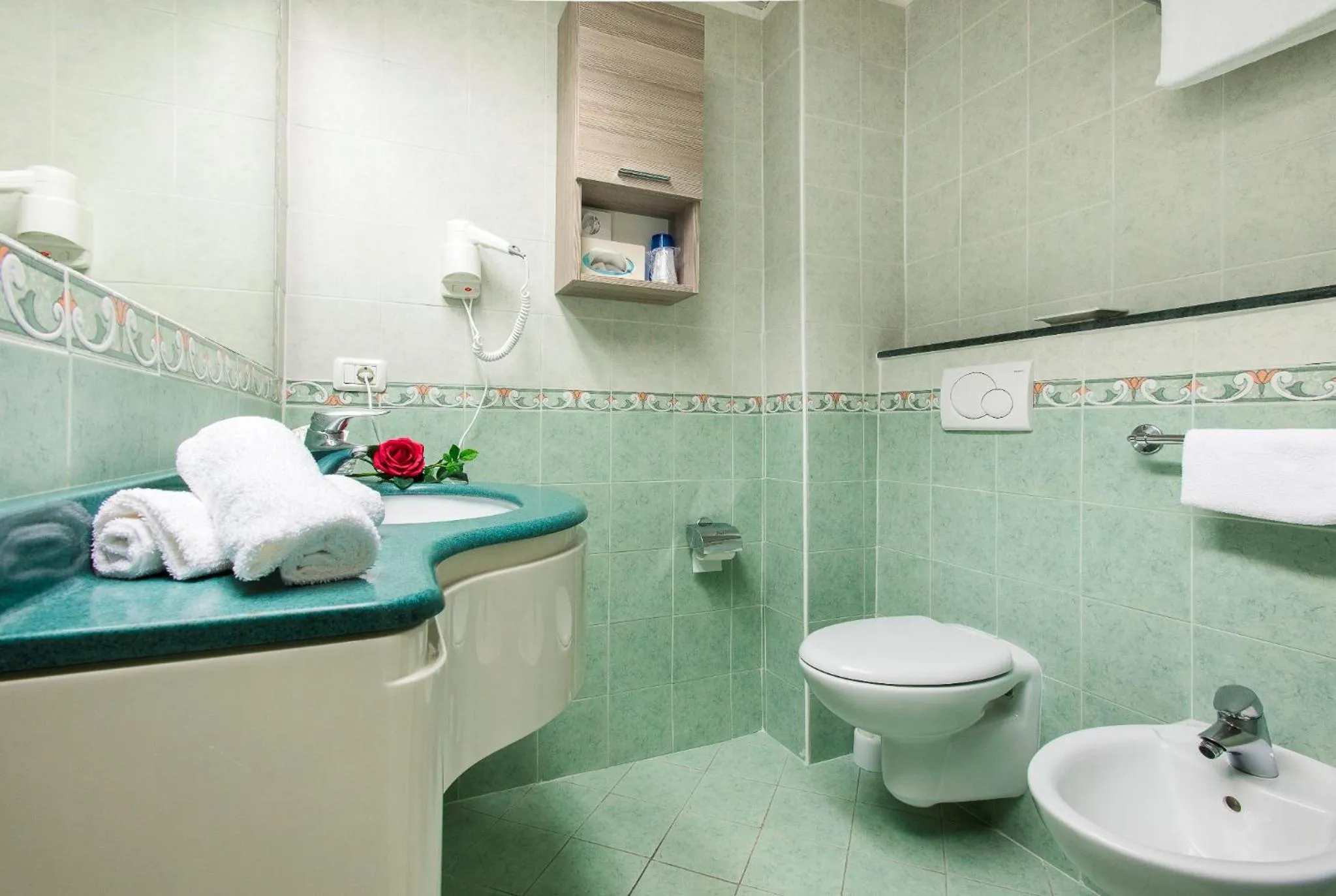 Toilet in Hotel Losanna