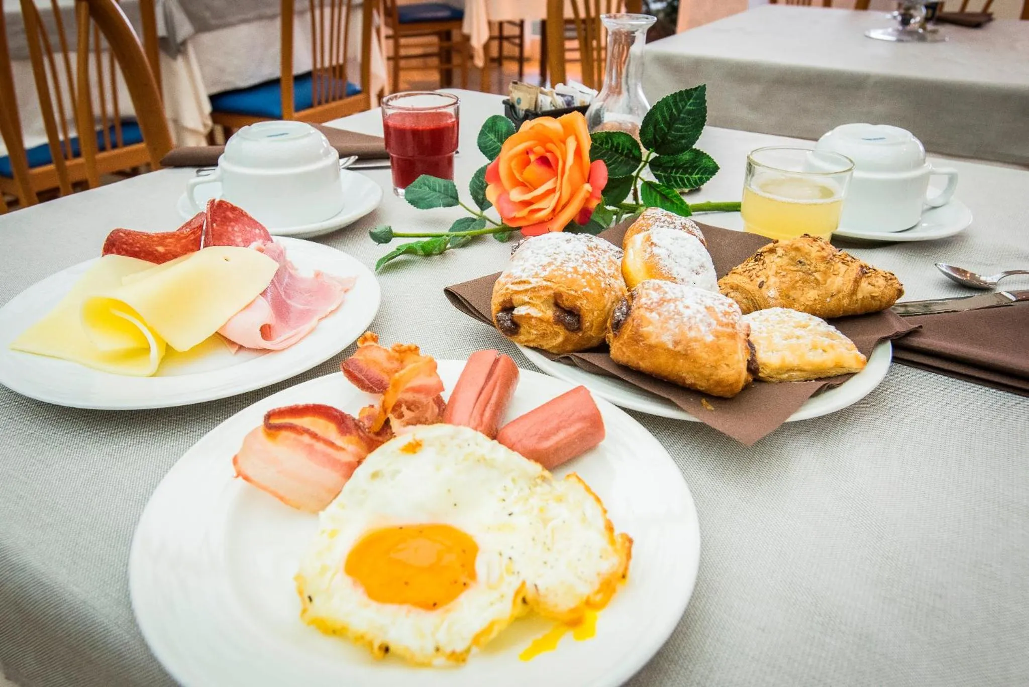 Food close-up in Hotel Losanna