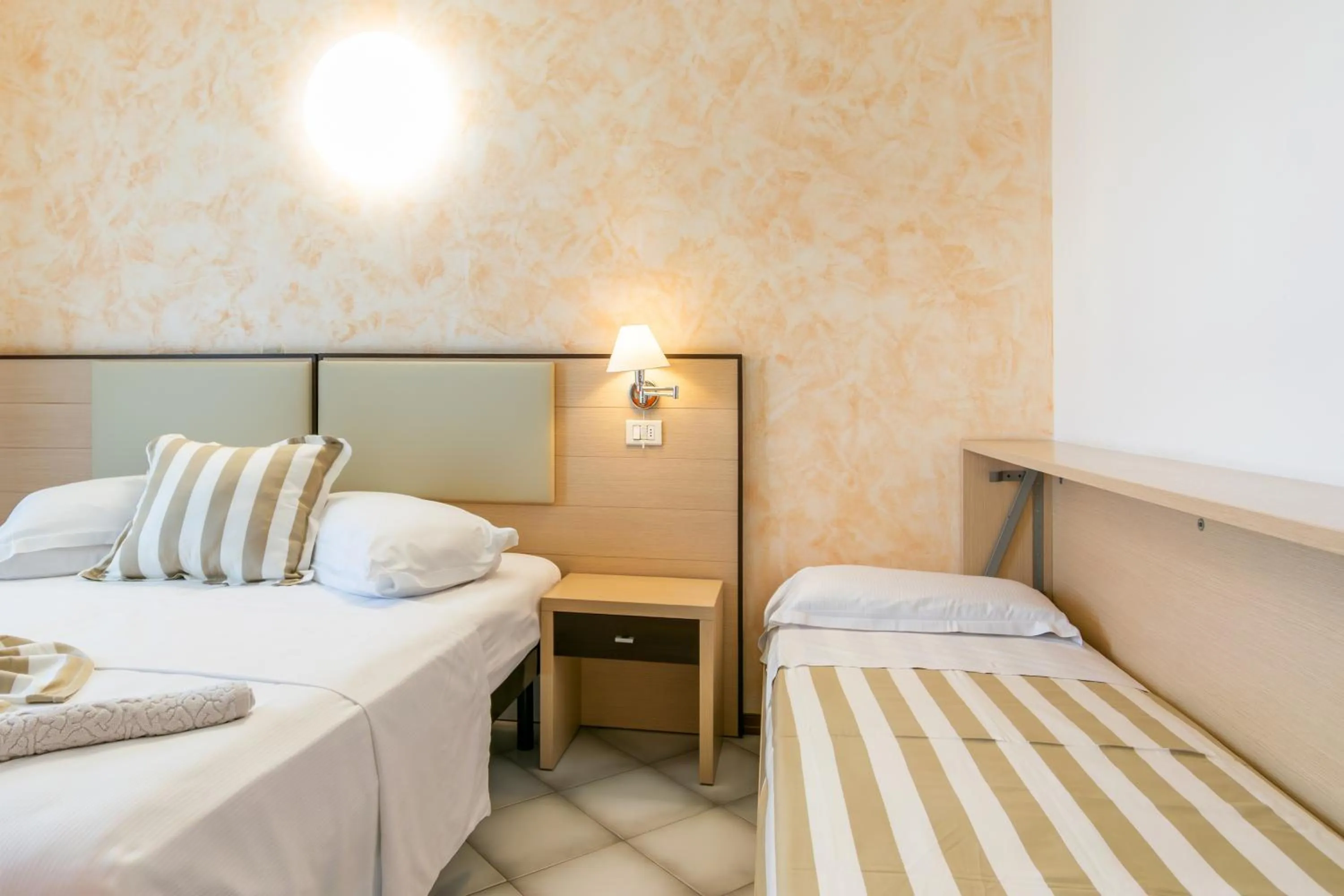 Bed in Hotel Losanna