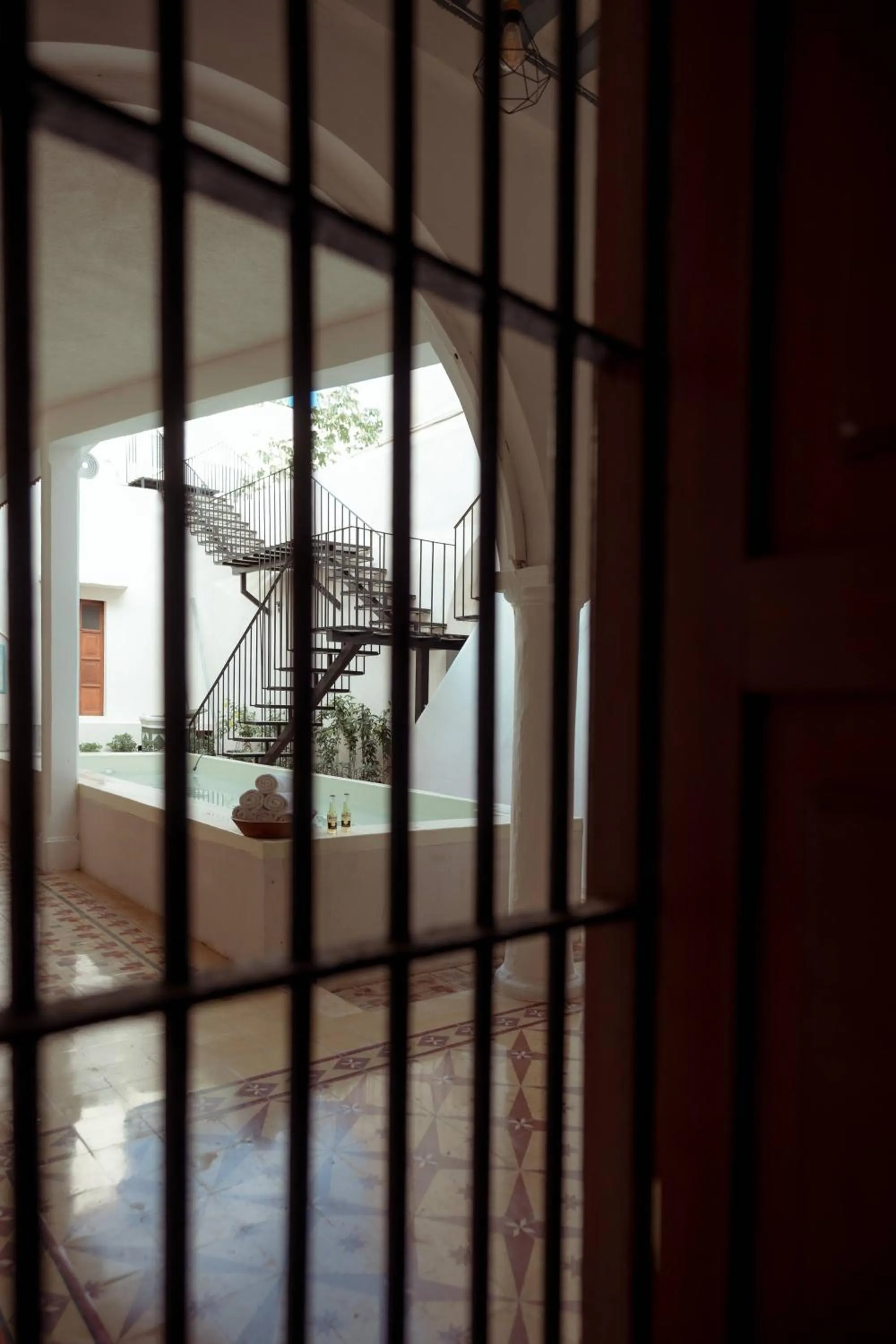 Pool view in Hotel Boutique Casa Jade