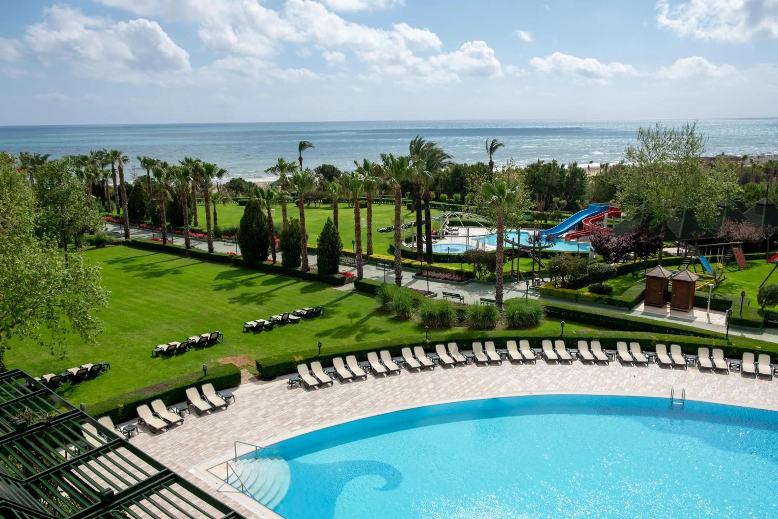 Property building in Trendy Aspendos Beach