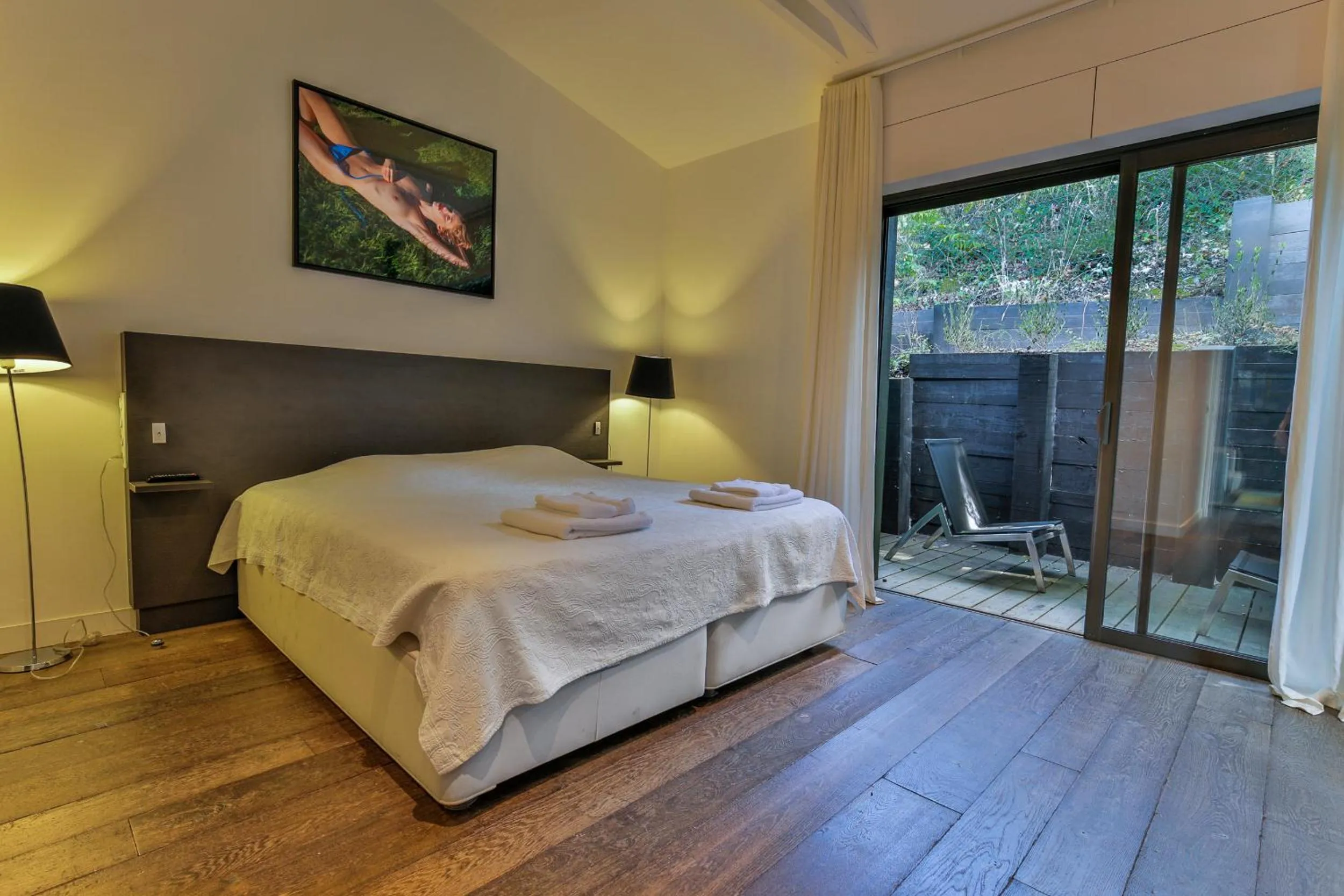 Bed in Villa AMANJANGO SEIGNOSSE-HOSSEGOR