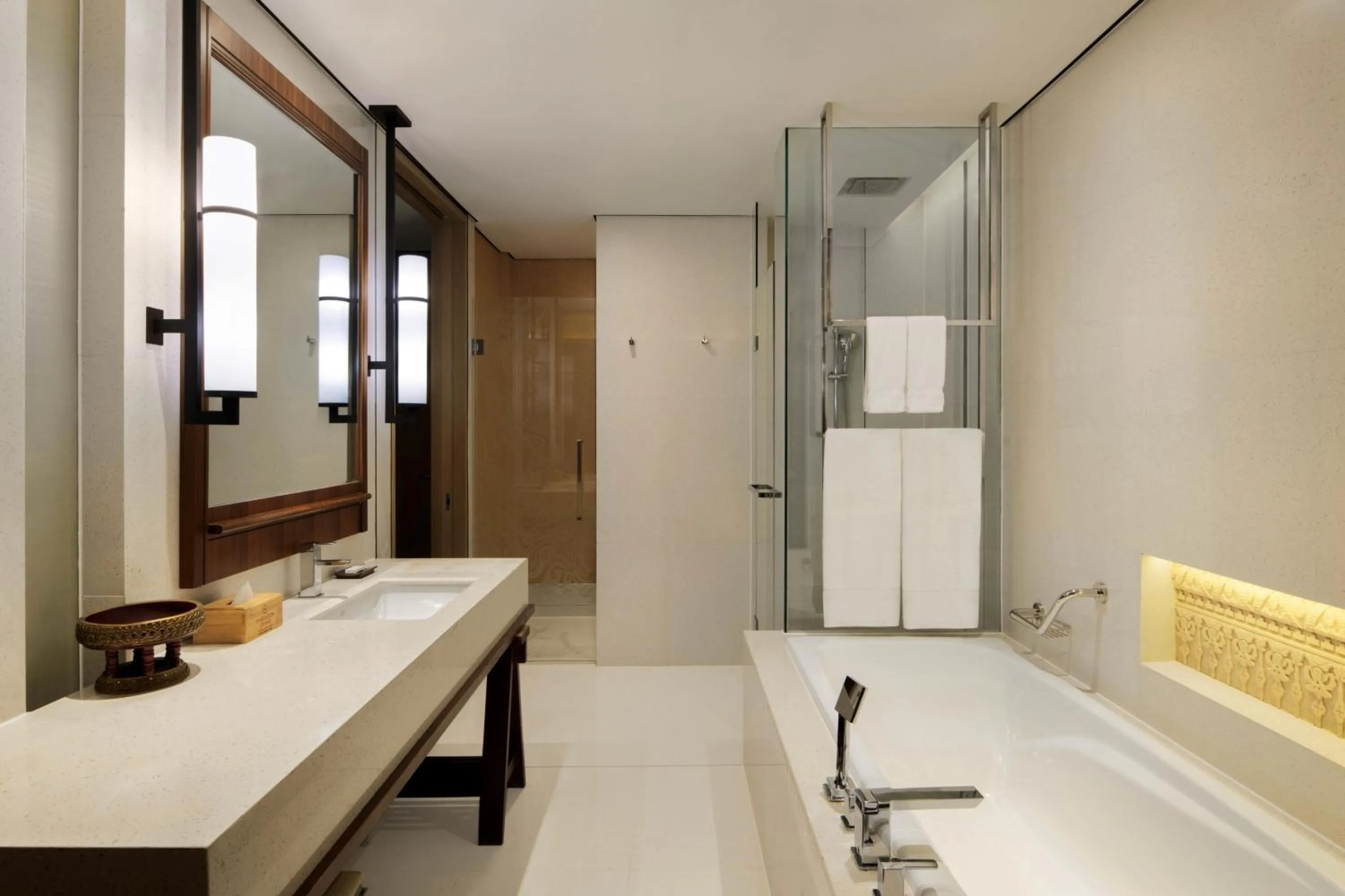 Bathroom in Sheraton Grand Xishuangbanna Hotel