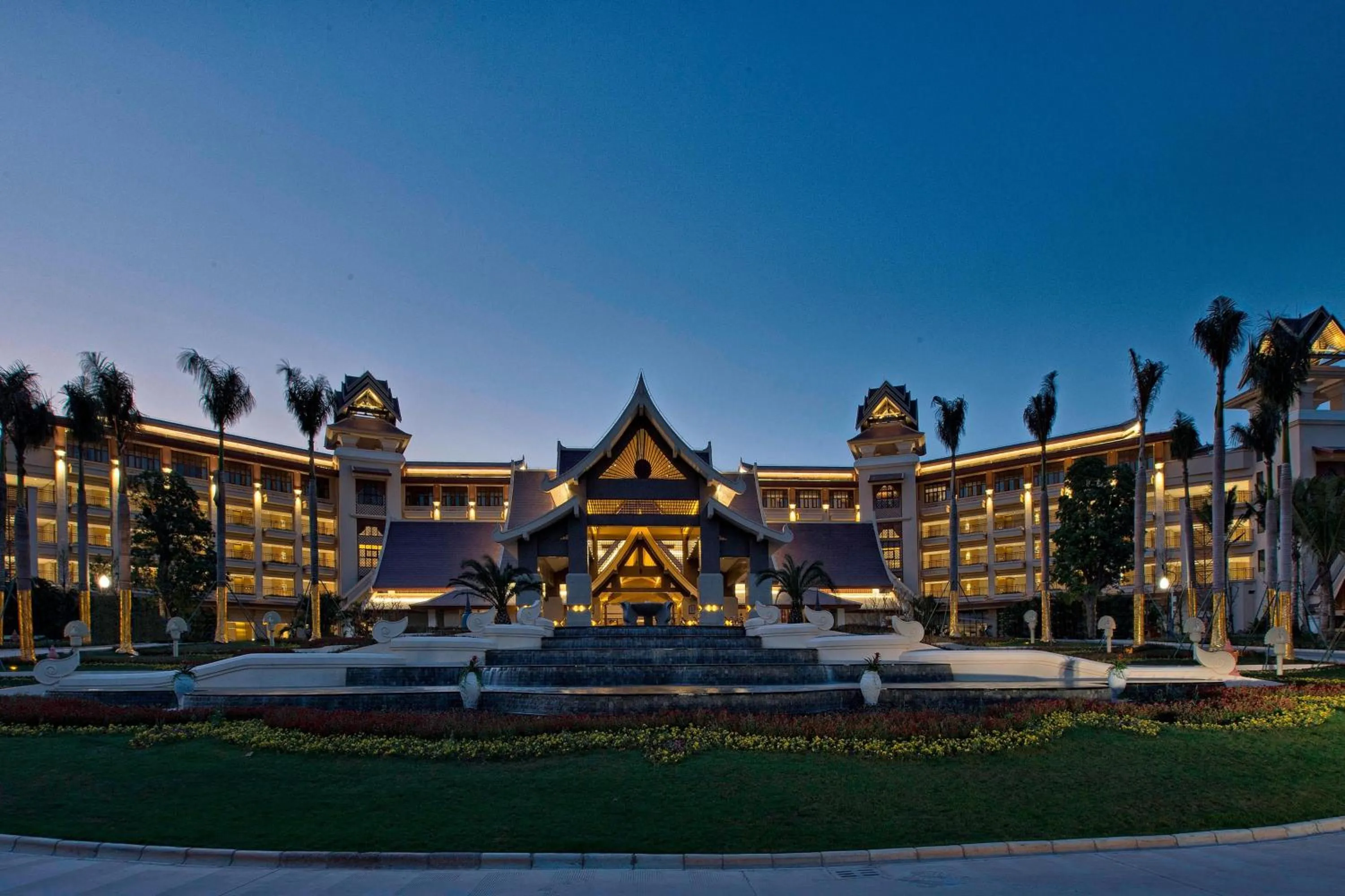 Property building in Sheraton Grand Xishuangbanna Hotel