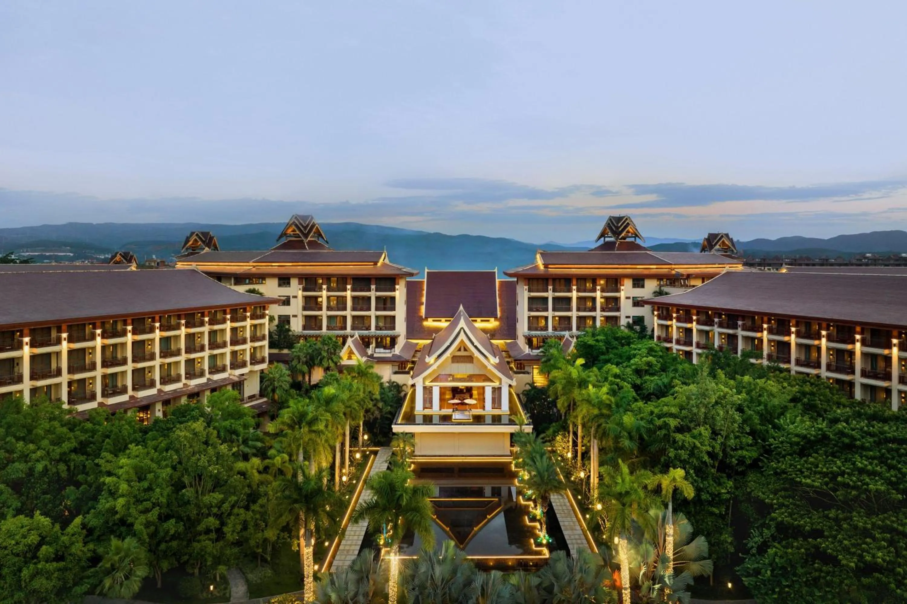 Property building in Sheraton Grand Xishuangbanna Hotel