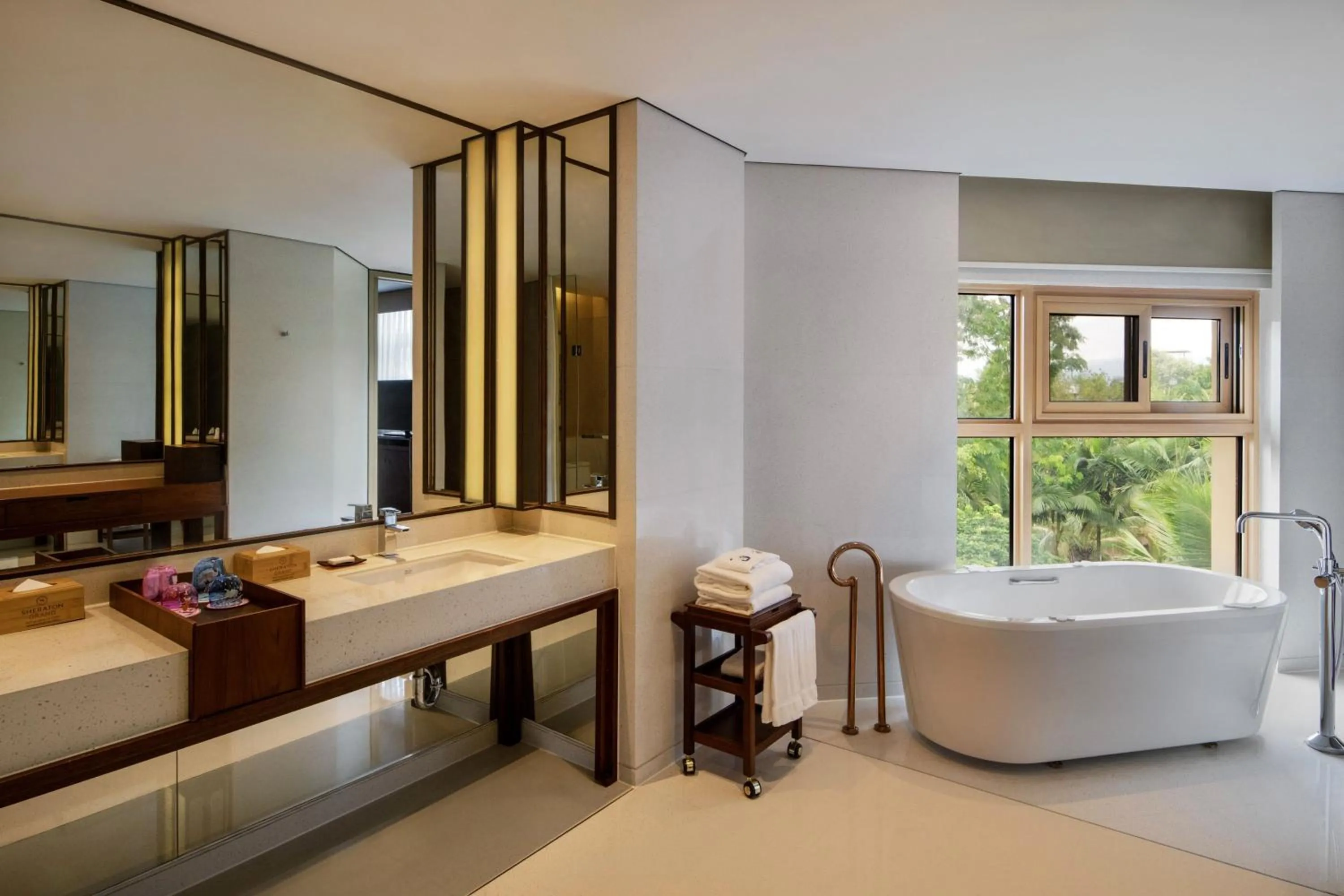 Bathroom in Sheraton Grand Xishuangbanna Hotel