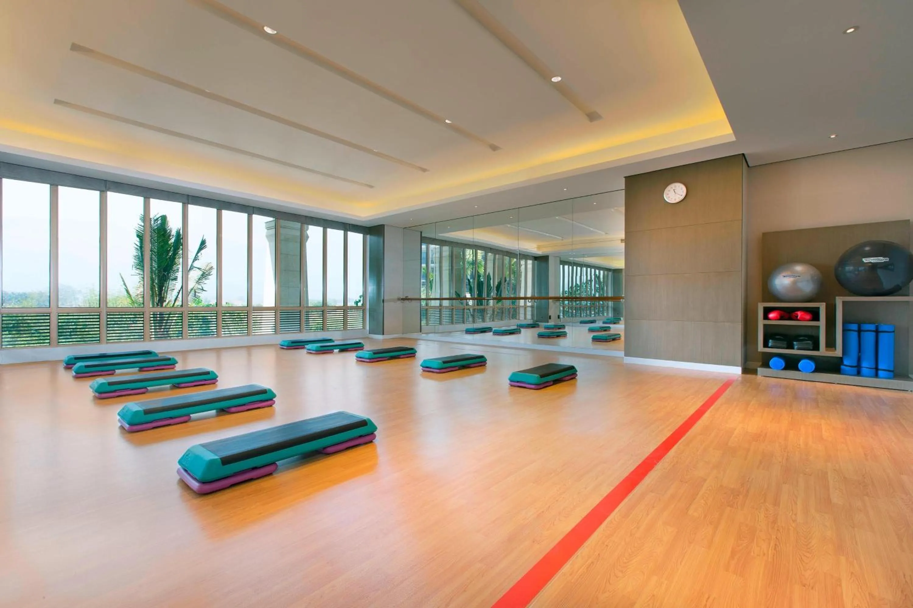Fitness centre/facilities in Sheraton Grand Xishuangbanna Hotel