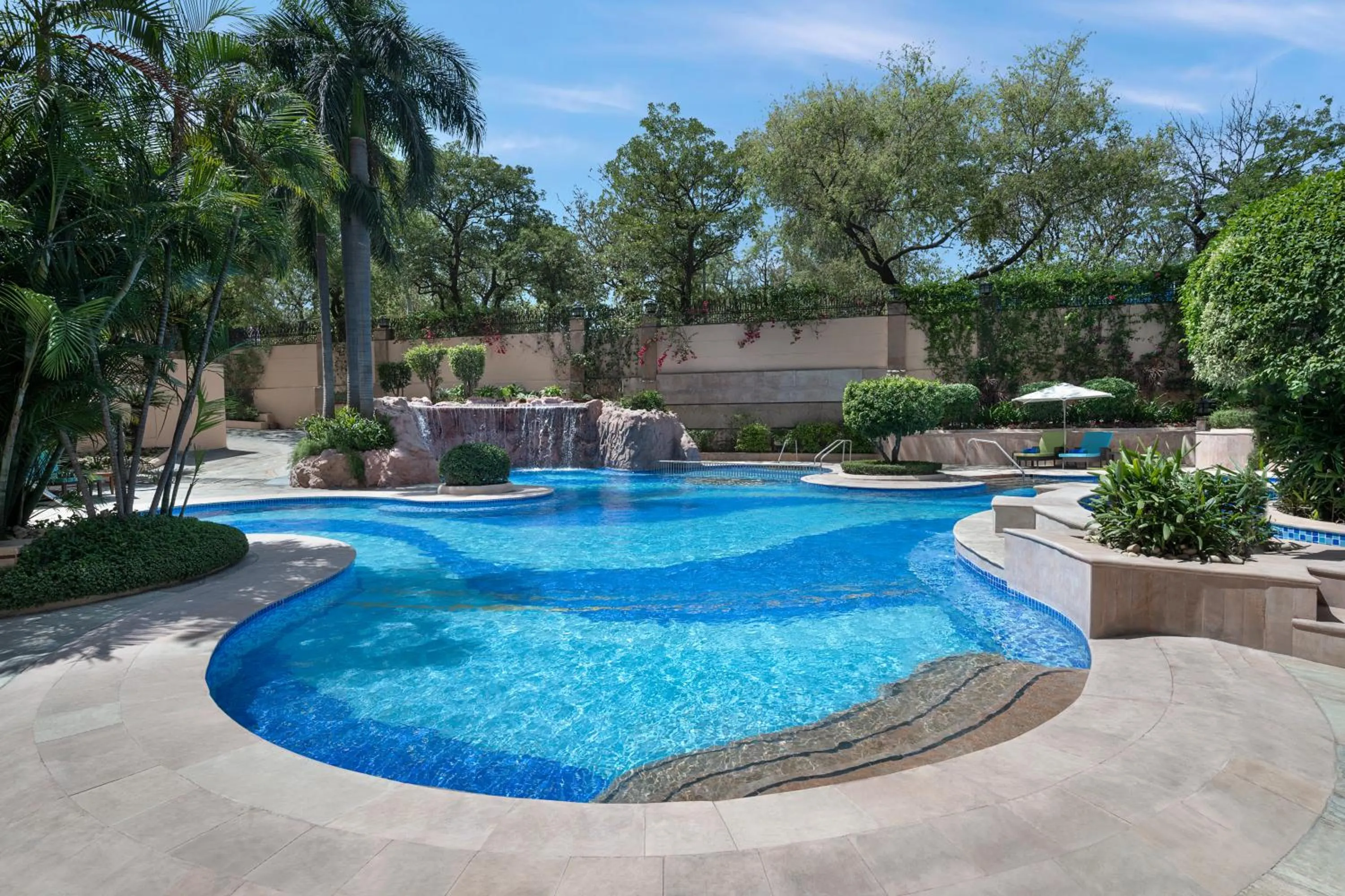 Pool view in Sheraton New Delhi Hotel