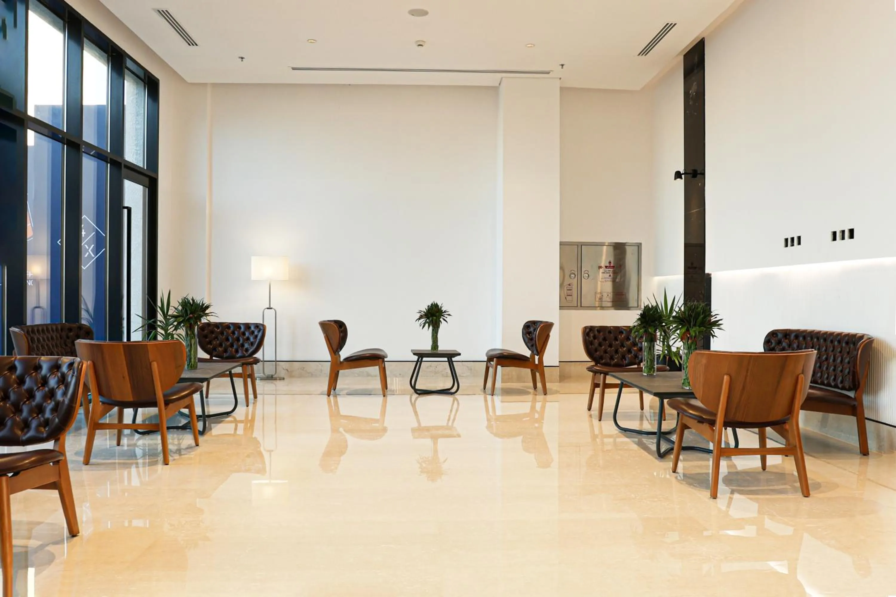 Seating area in Hafawah Resort