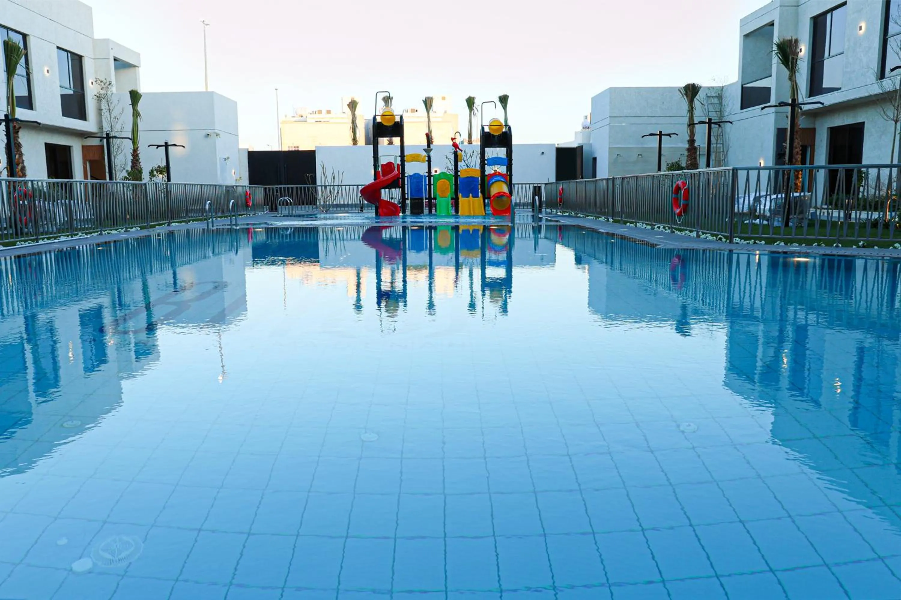 Swimming pool in Hafawah Resort