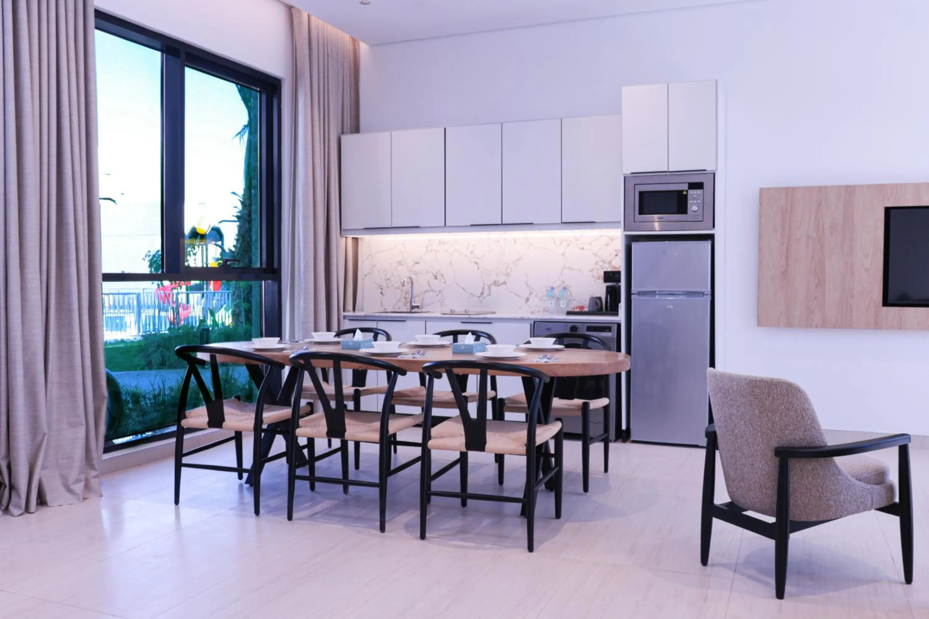 Living room in Hafawah Resort