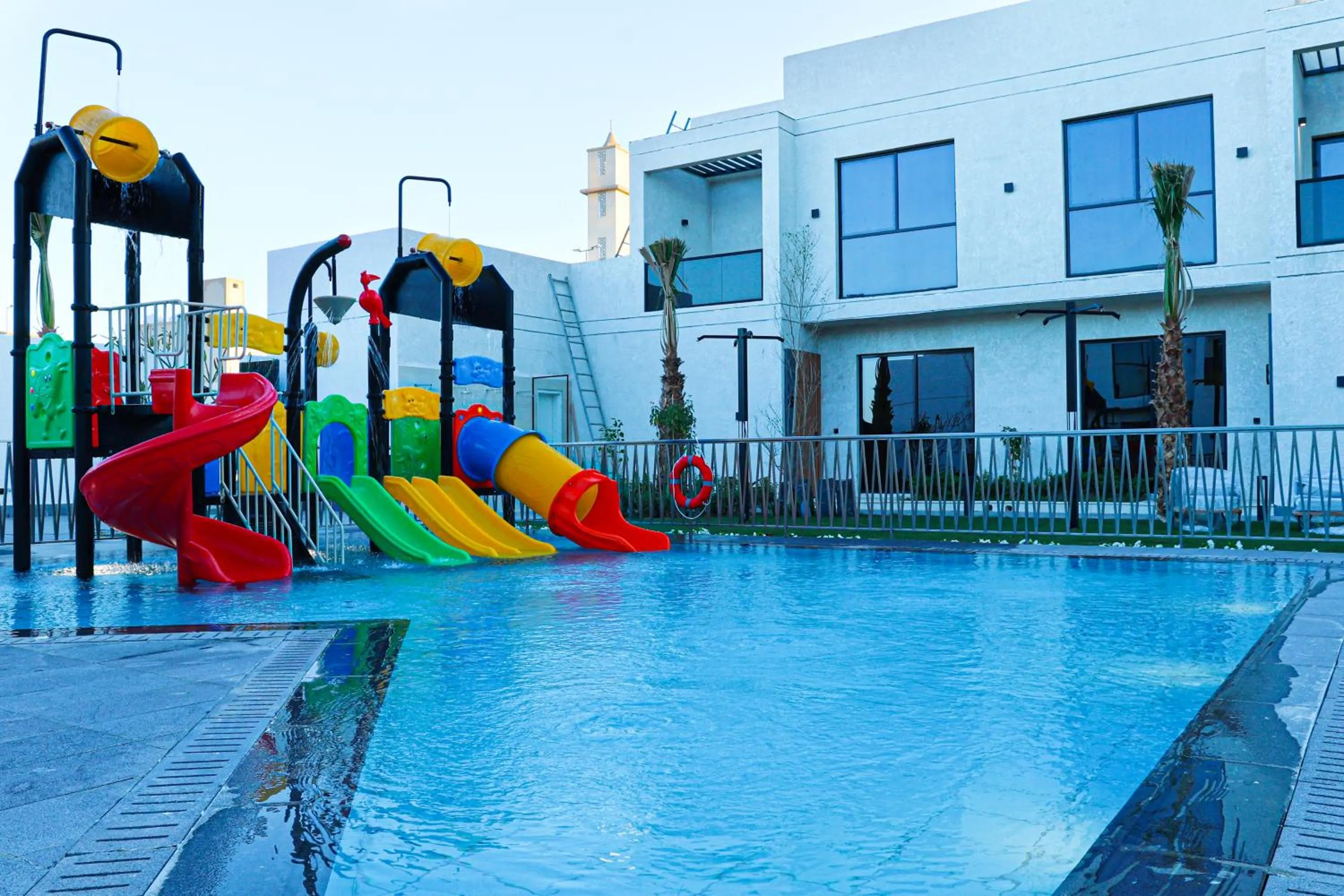 Swimming pool in Hafawah Resort
