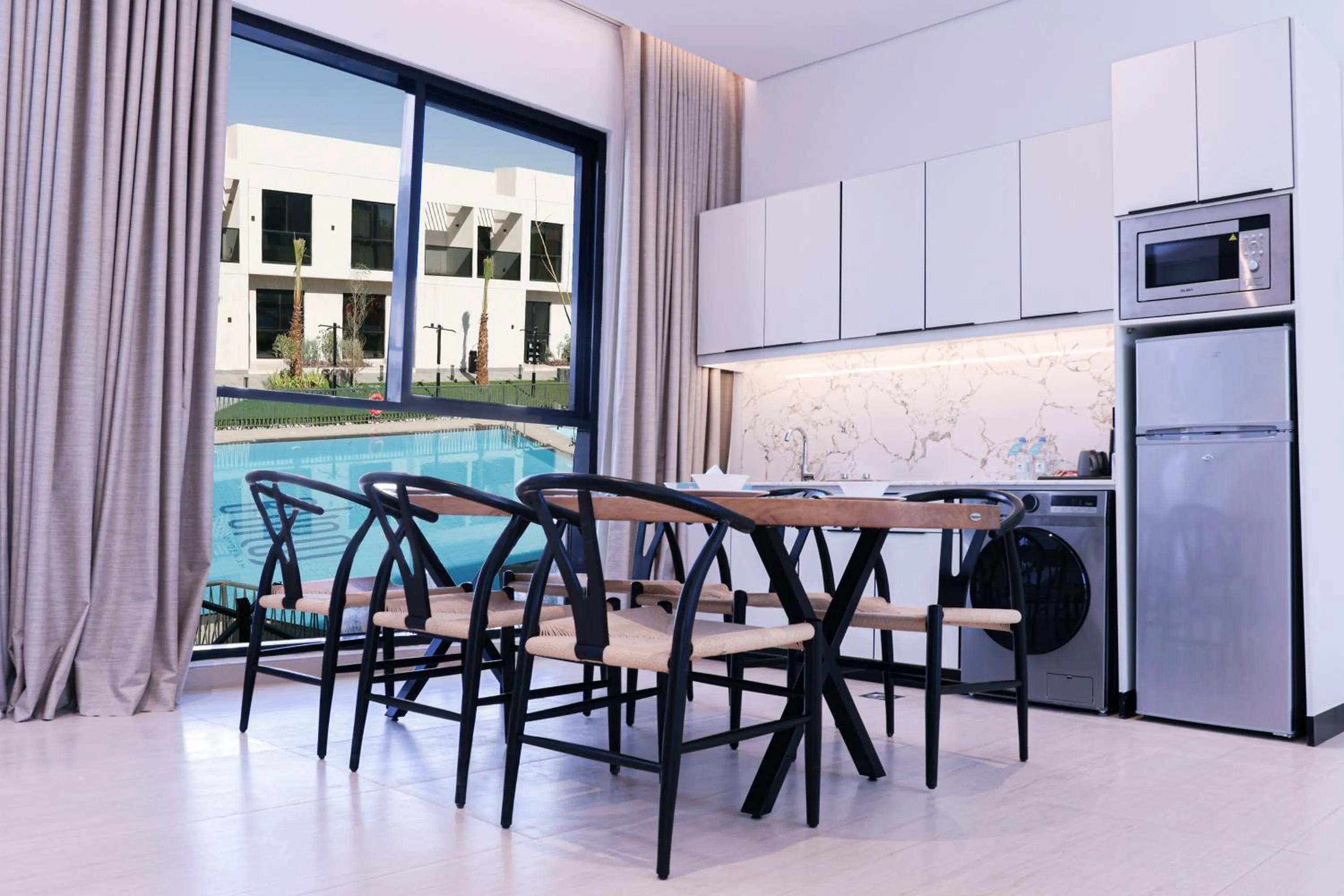 Kitchen or kitchenette in Hafawah Resort