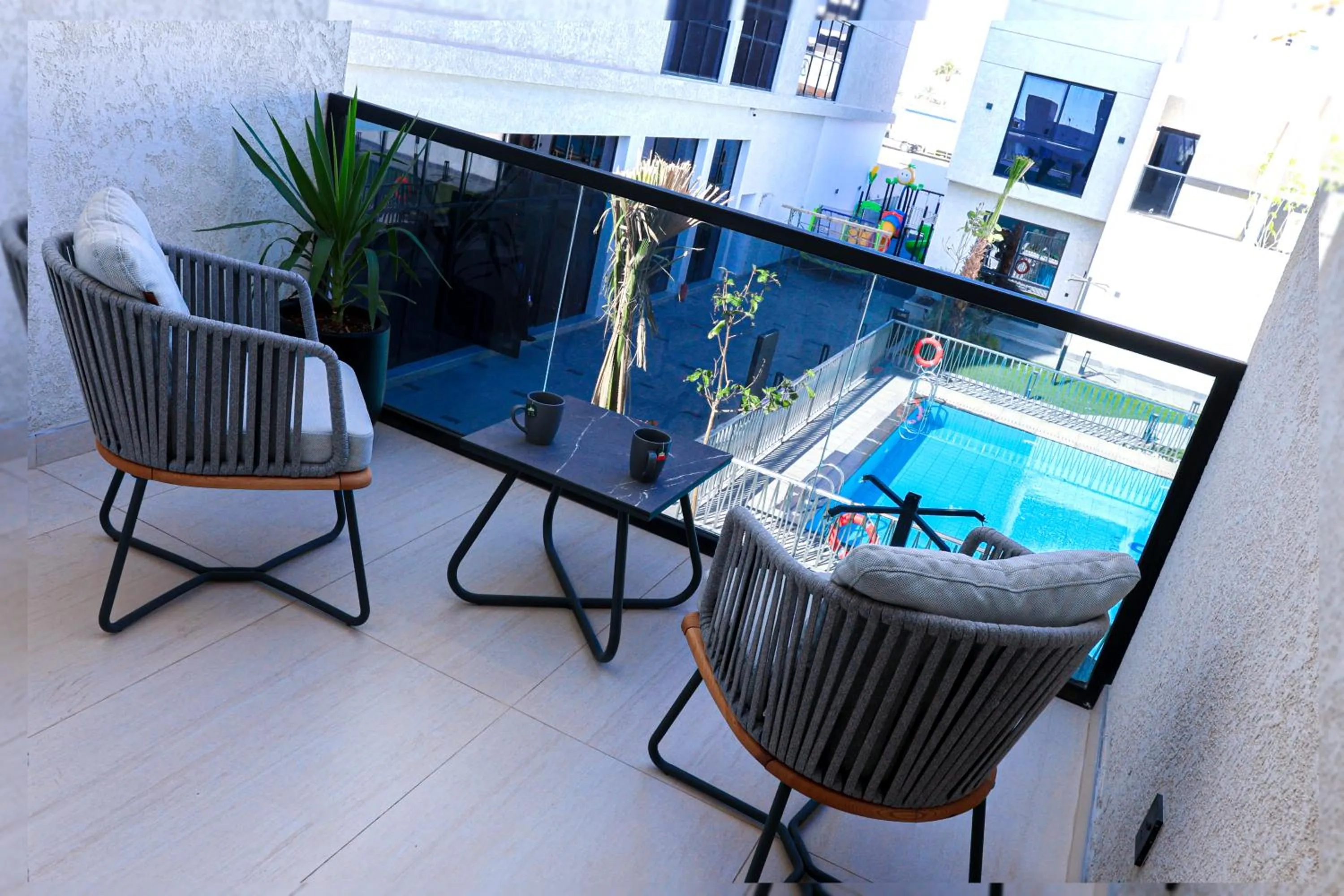 Balcony/Terrace in Hafawah Resort