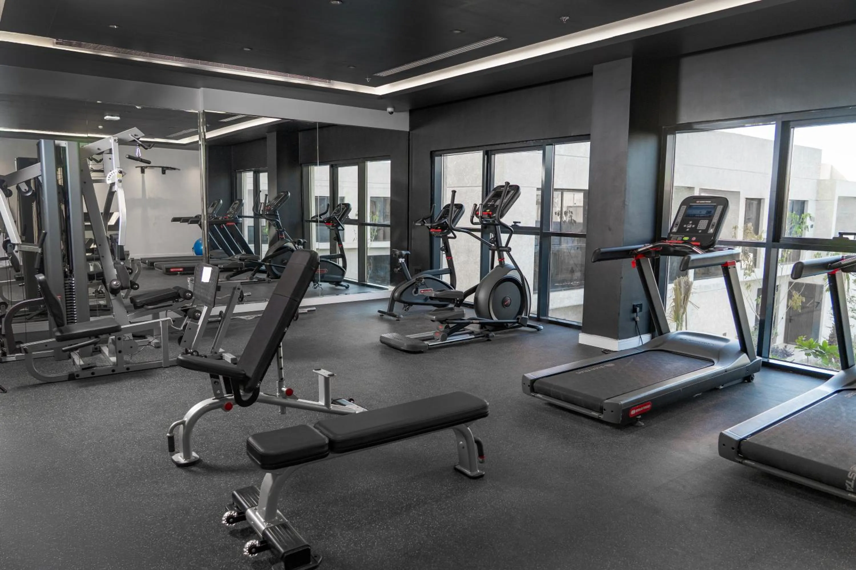 Fitness centre/facilities in Hafawah Resort
